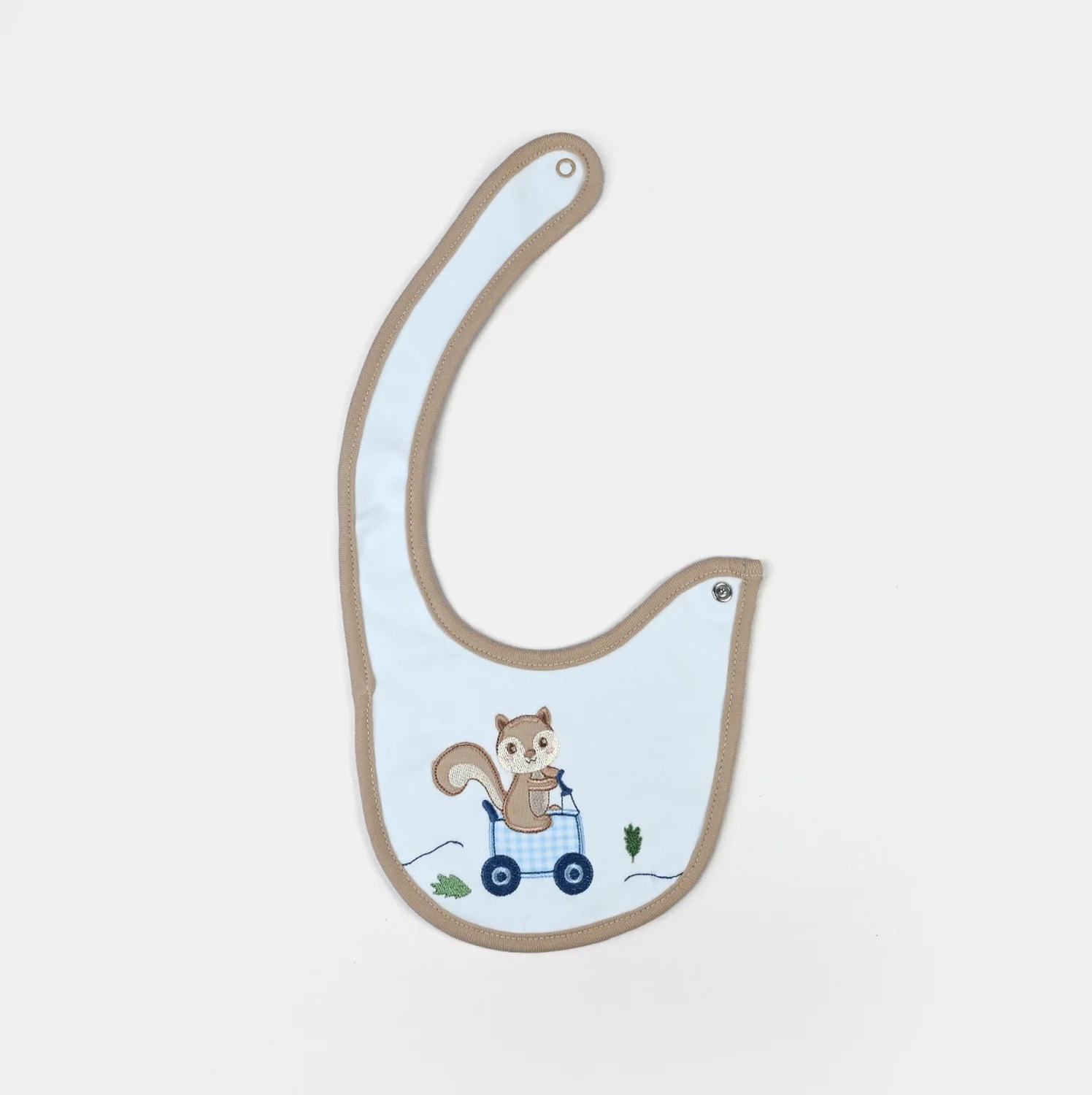 Pack Of 3 Baby Cotton Interlock Bibs Set-MIX - Image 3