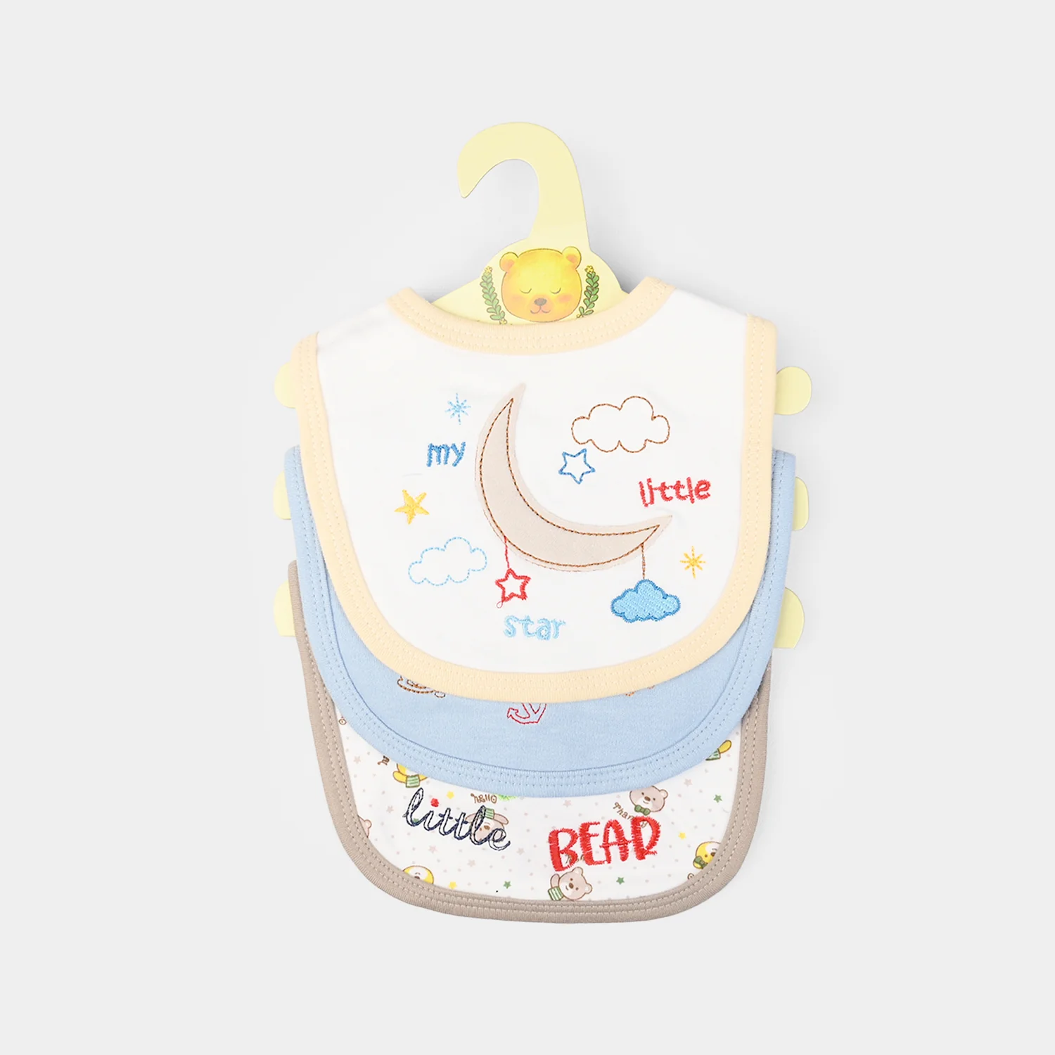 Baby Bib Pack OF 3PCs - Image 3