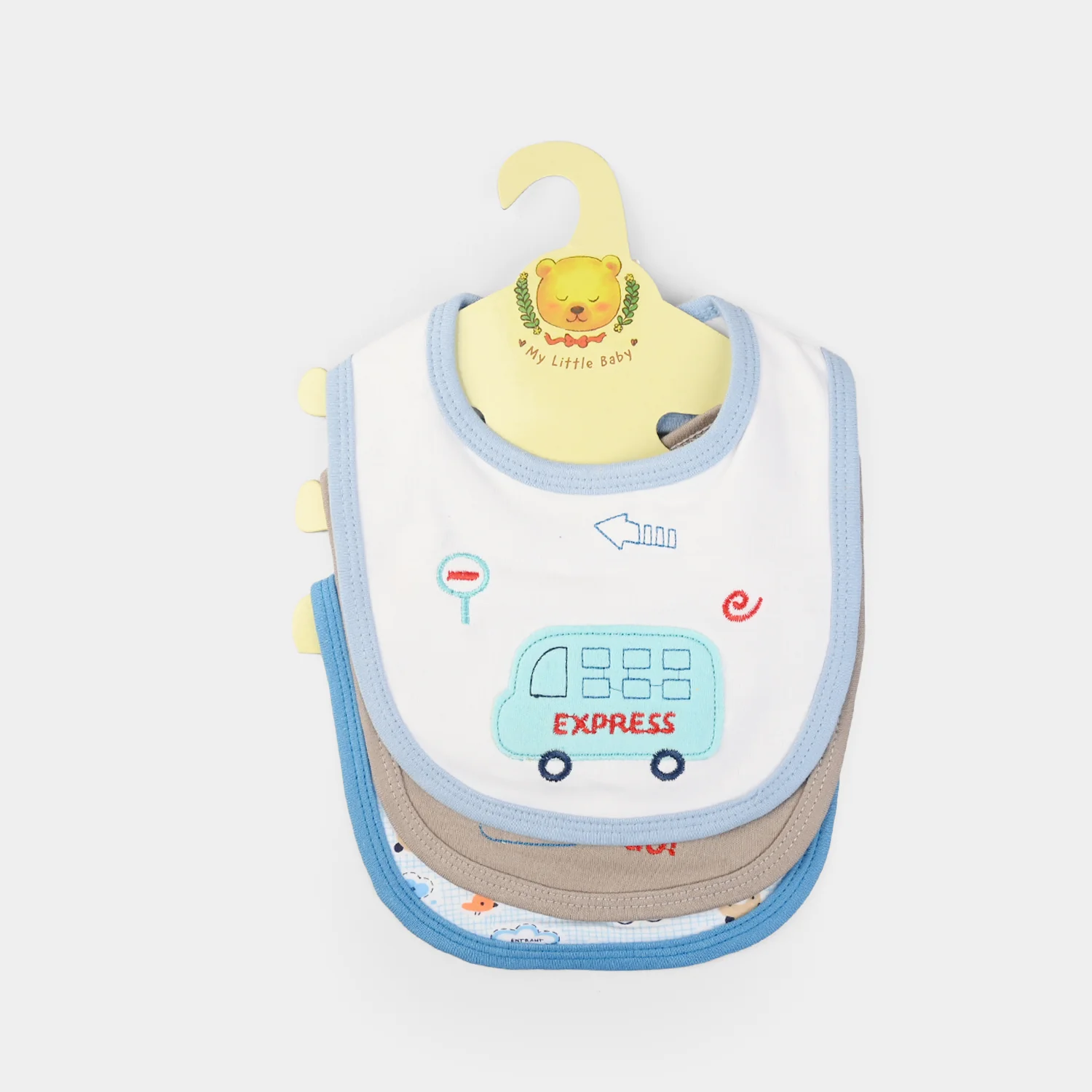 Baby Bib Pack OF 3PCs - Image 3