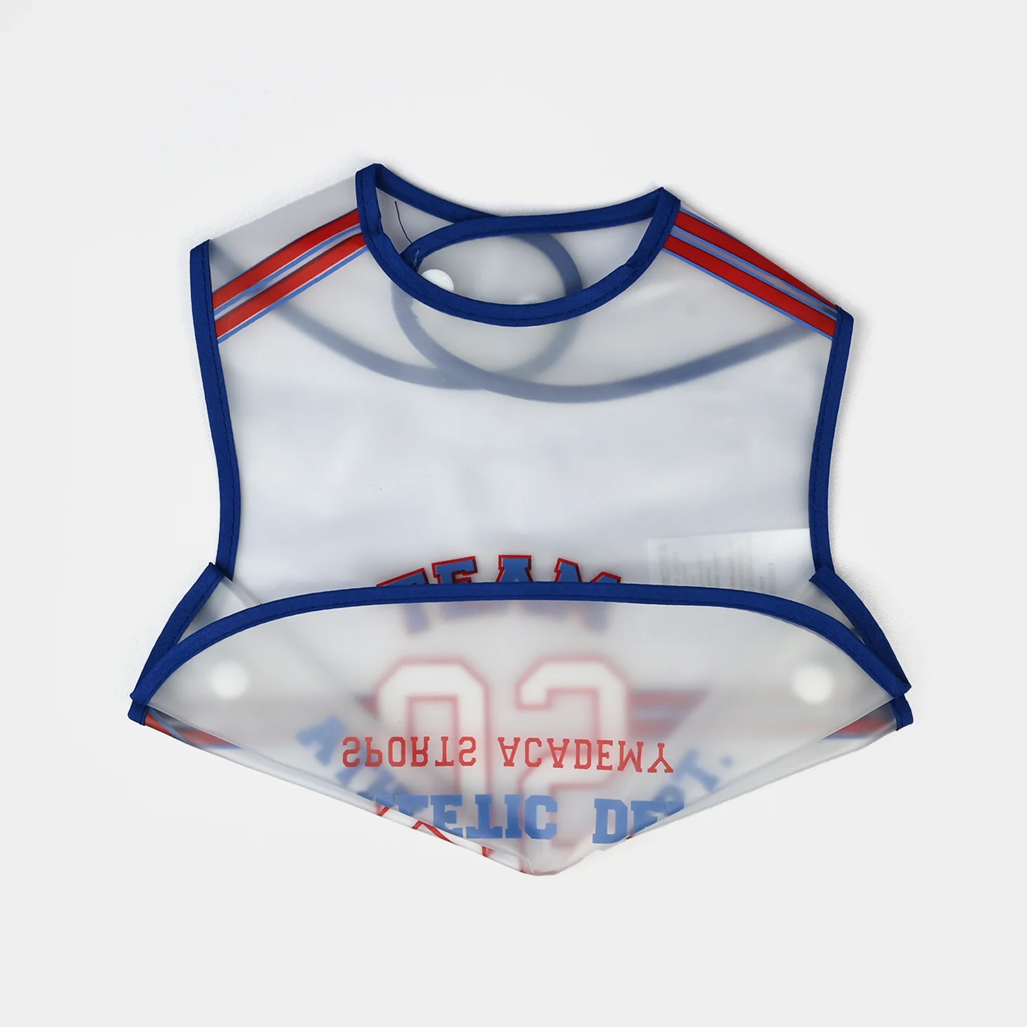 Easy-Wipe Plastic Baby Bib
