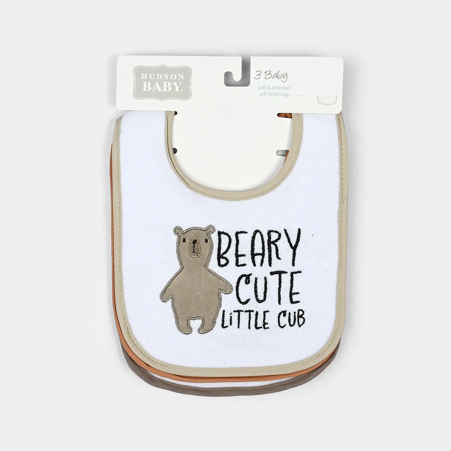 Infant Baby Bib/Apron Pack Of 3 - Image 3