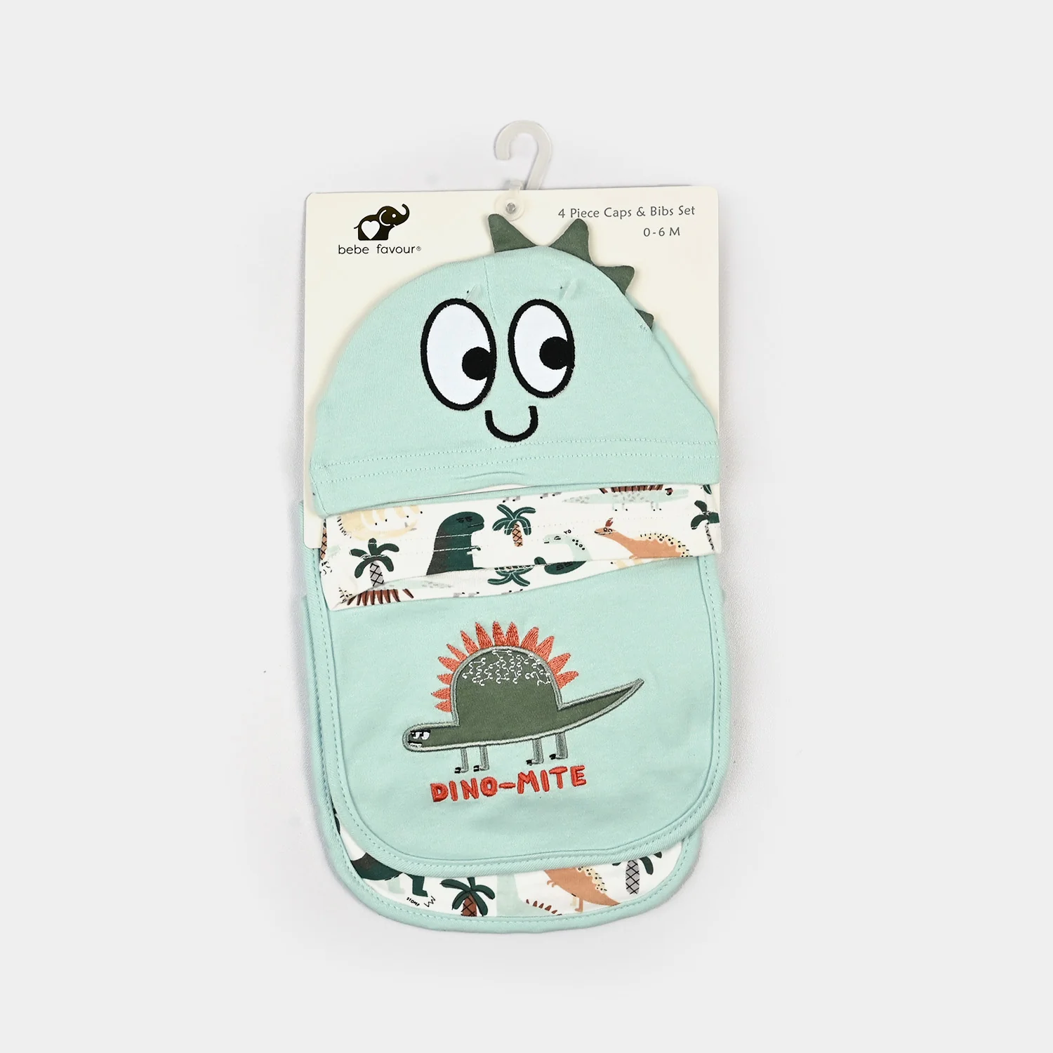 Infant Caps & Bib Set | 0-6M - Image 3