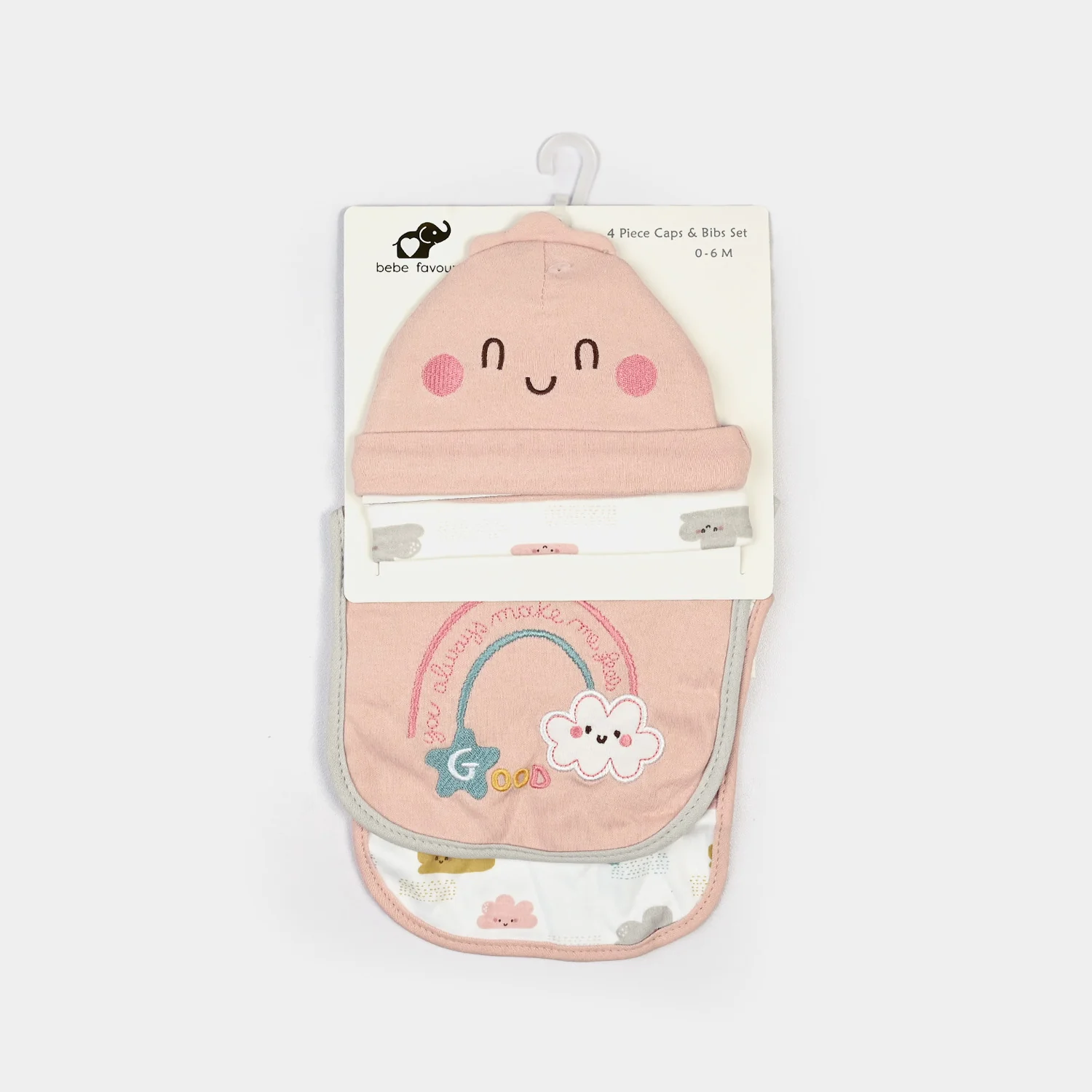 Infant Caps & Bib Set | 0-6M - Image 3