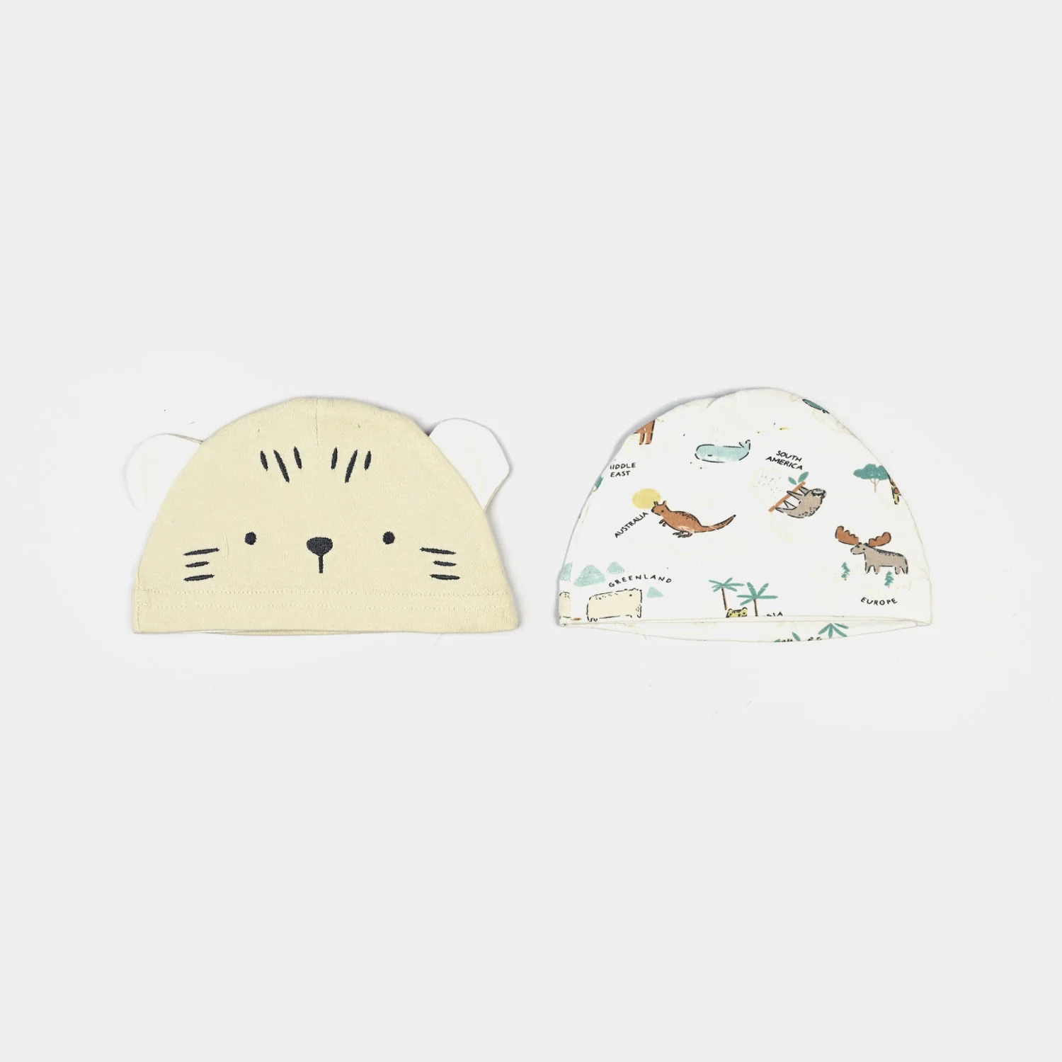 Infant Caps & Bib Set | 0-6M - Image 4