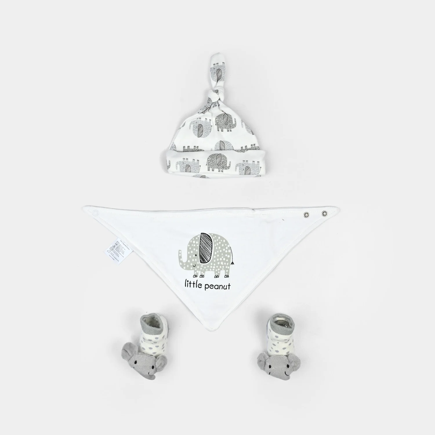 Baby Socks & Bib Set | 6M+ - Image 2