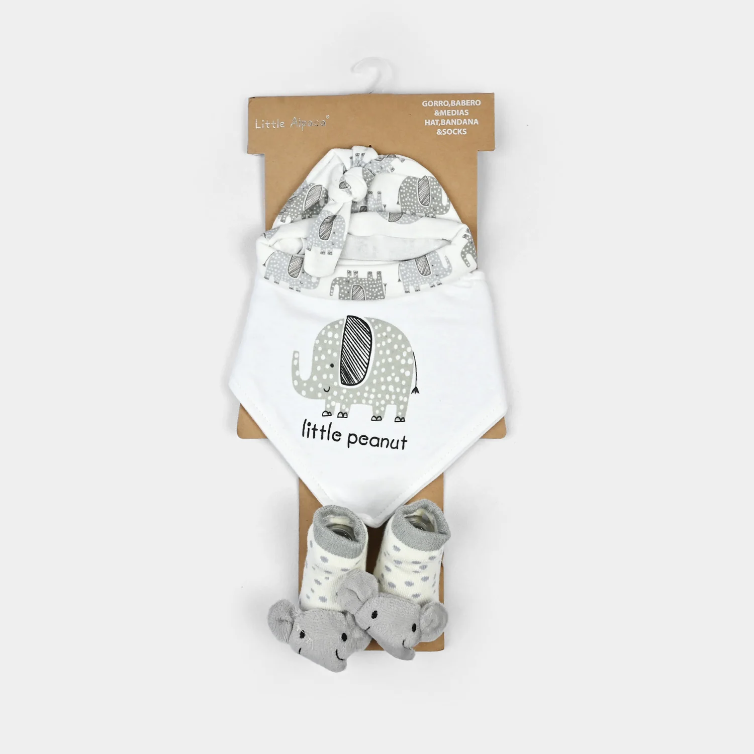 Baby Socks & Bib Set | 6M+ - Image 3