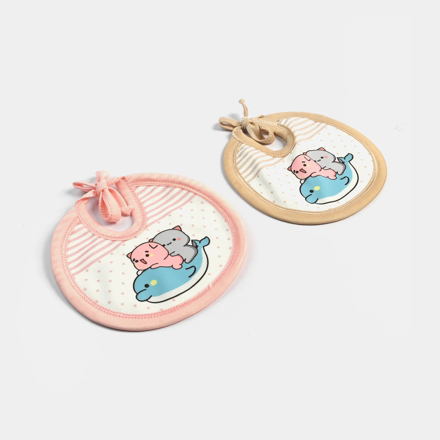 Baby Bib/Aprons Pack Of 2 | 0-6M