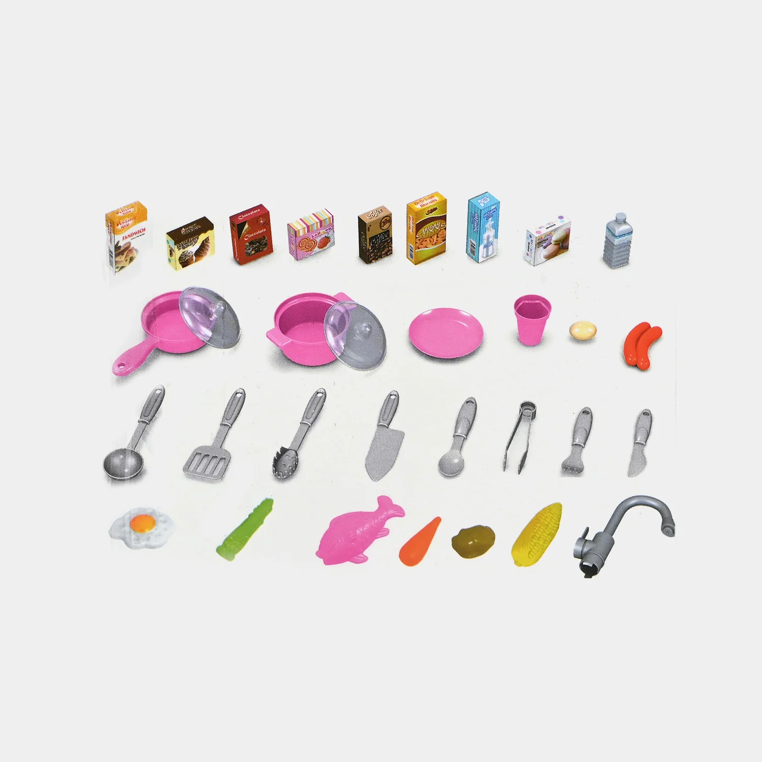 Big Chef Kitchen Set Toy Play Set - Image 2