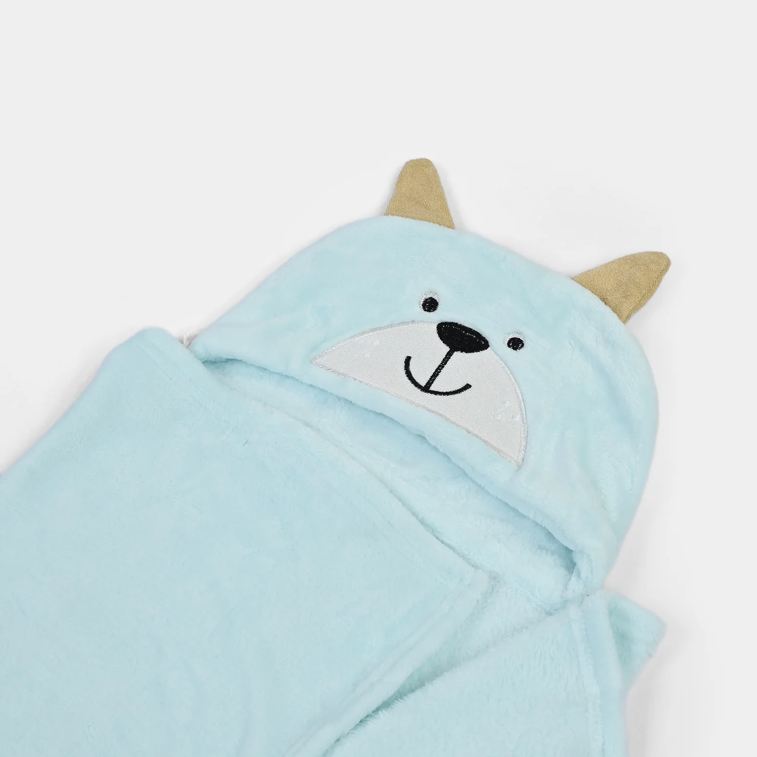 Baby Hooded Blanket – Soft & Cozy - Image 2