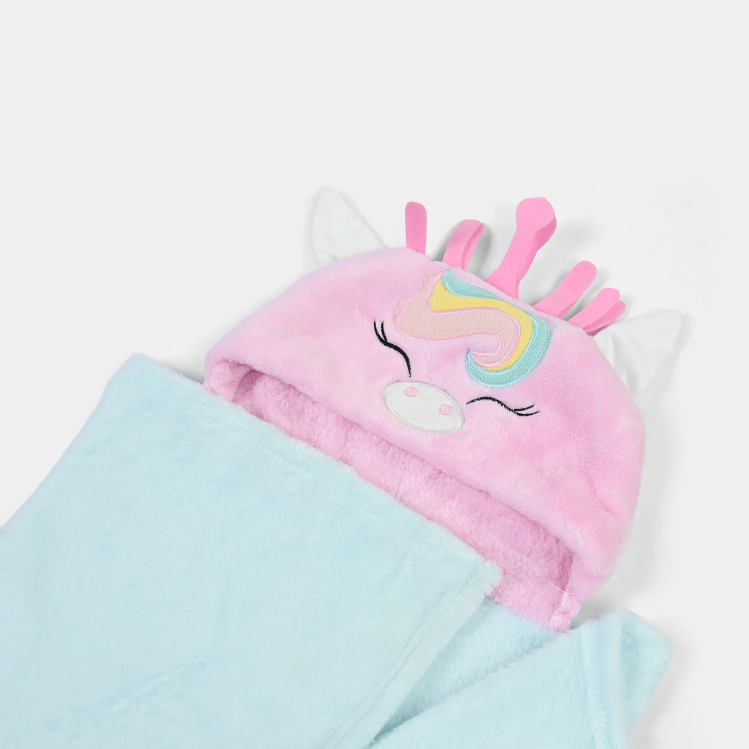 Baby Hooded Blanket – Soft & Cozy - Image 2