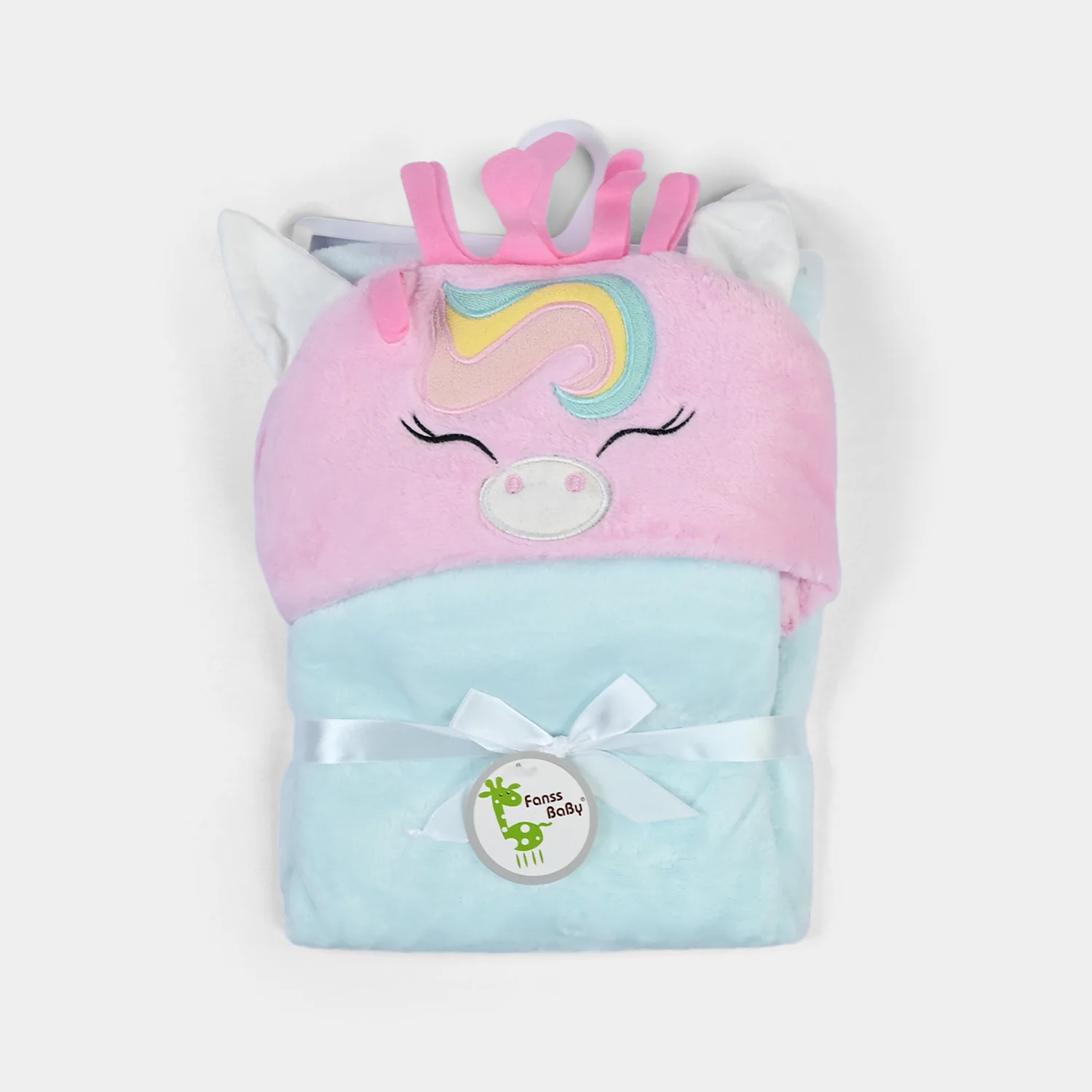 Baby Hooded Blanket – Soft & Cozy - Image 3