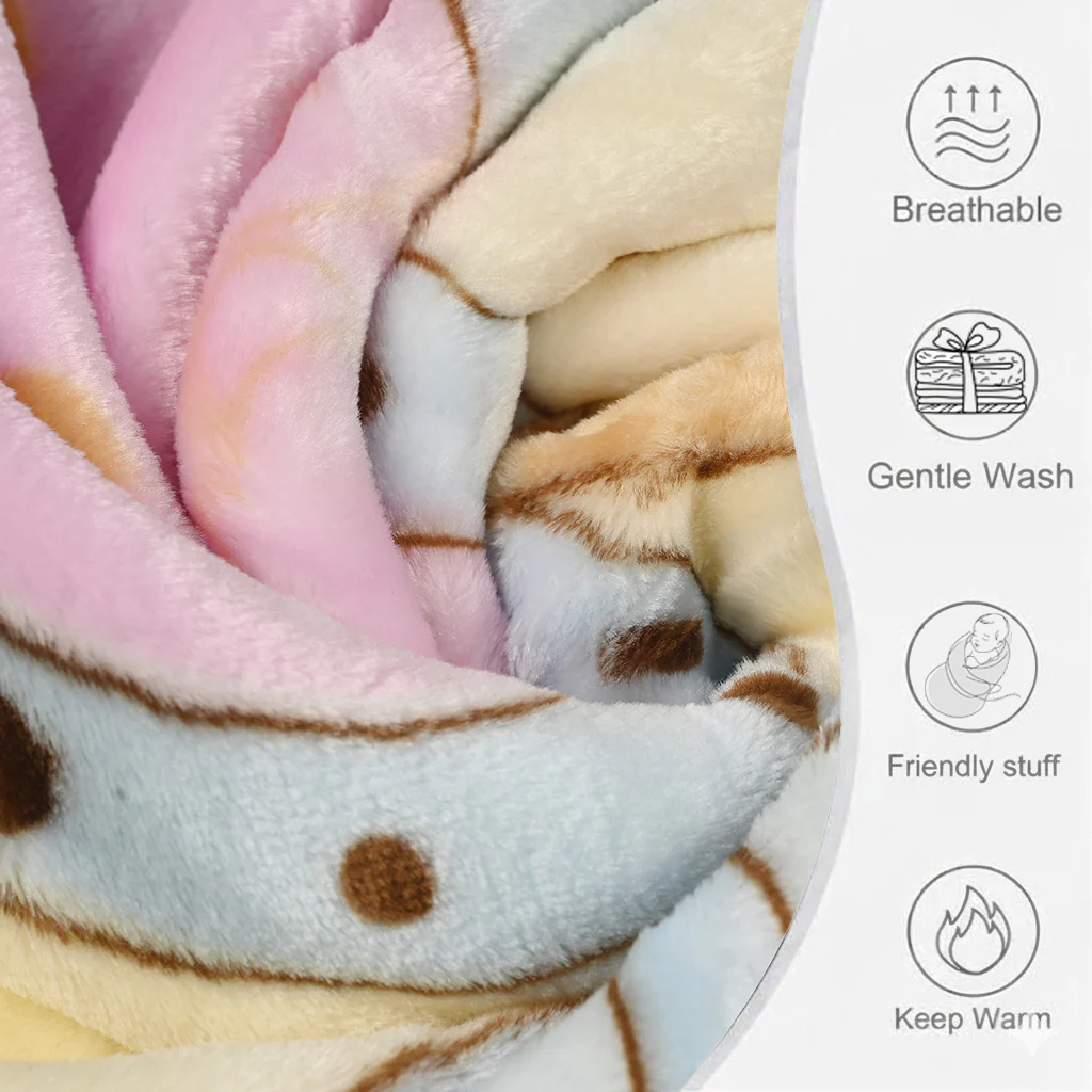 Double Ply Baby Blanket | 100"x130" - Image 2