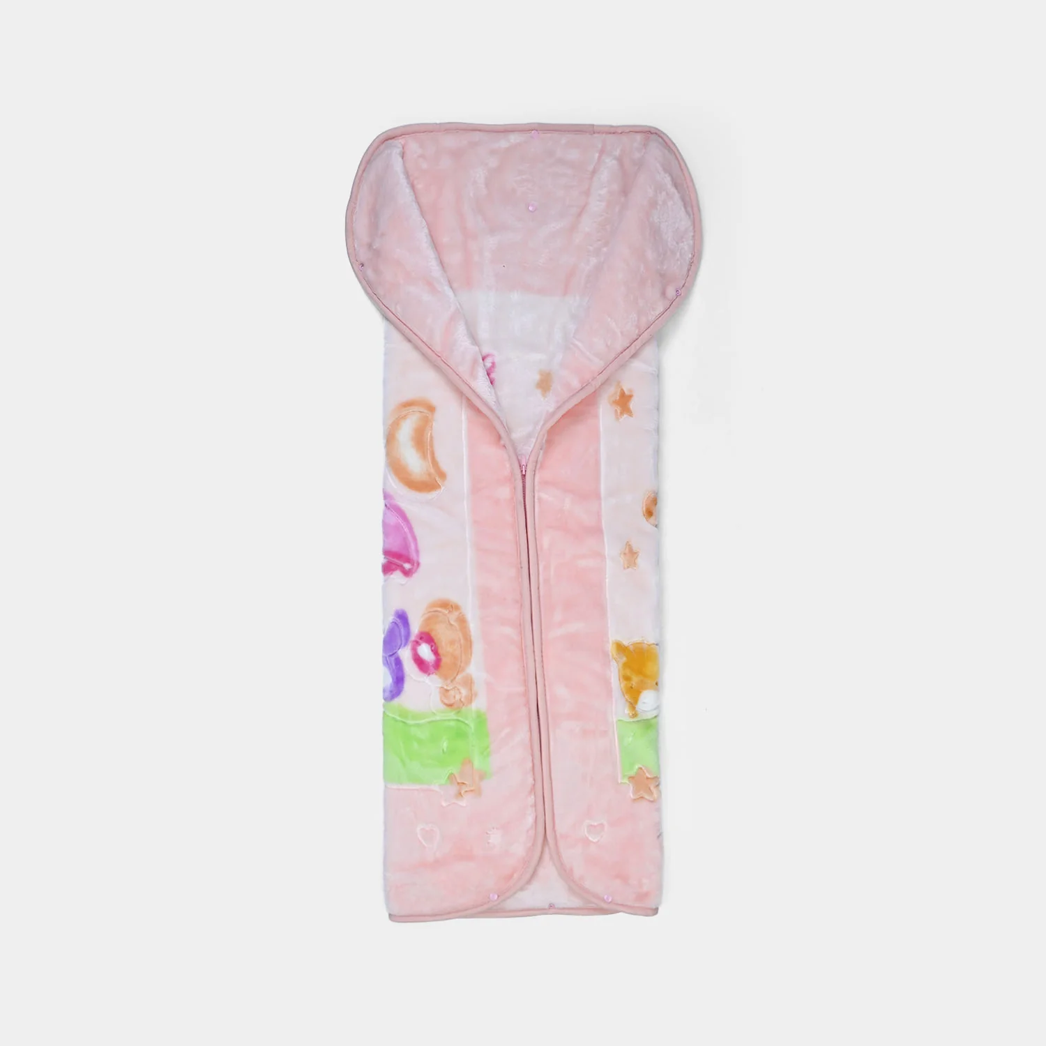 Baby Mora Mink Zipper Plush Blanket