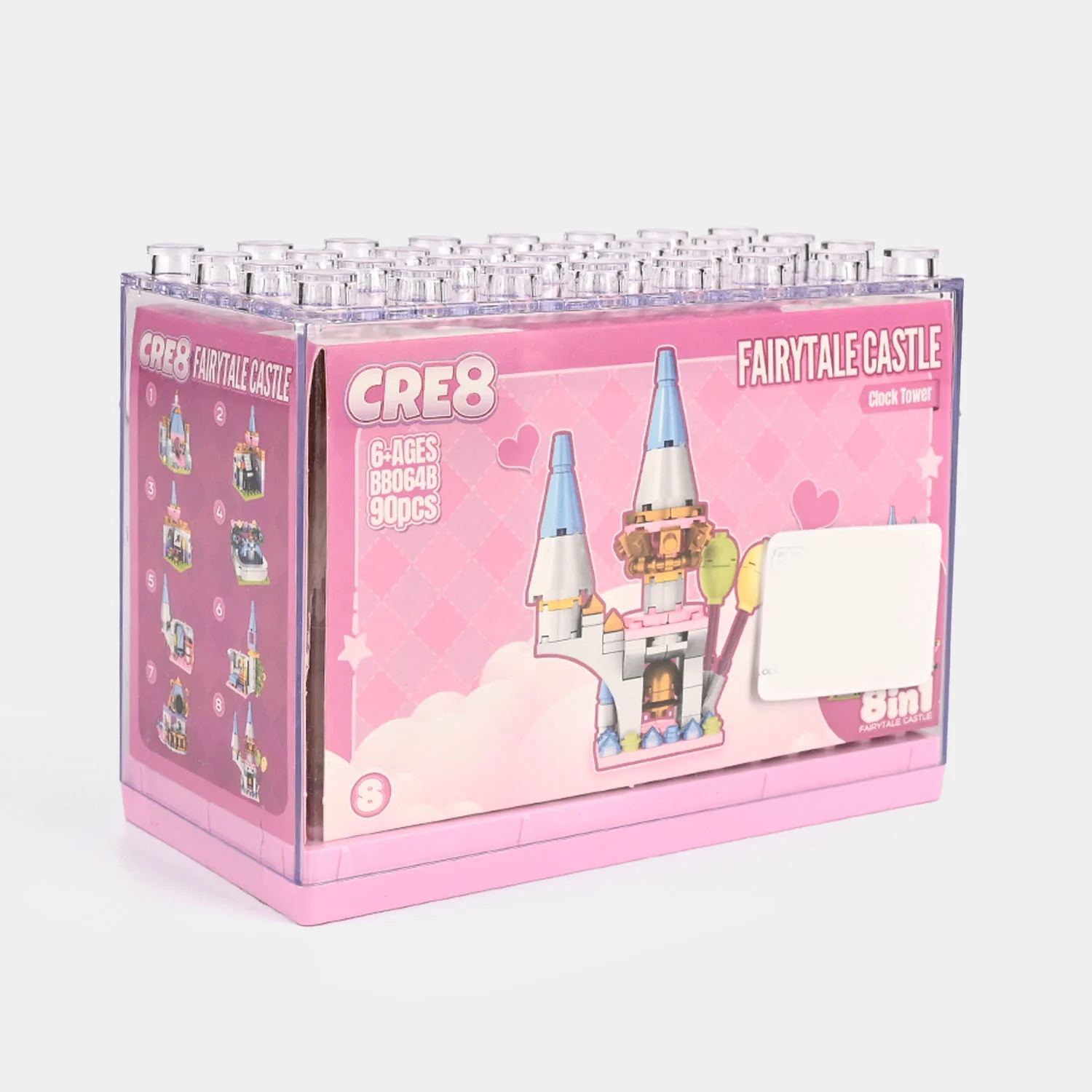 Dream Castle Building Blocks Set (8in1)