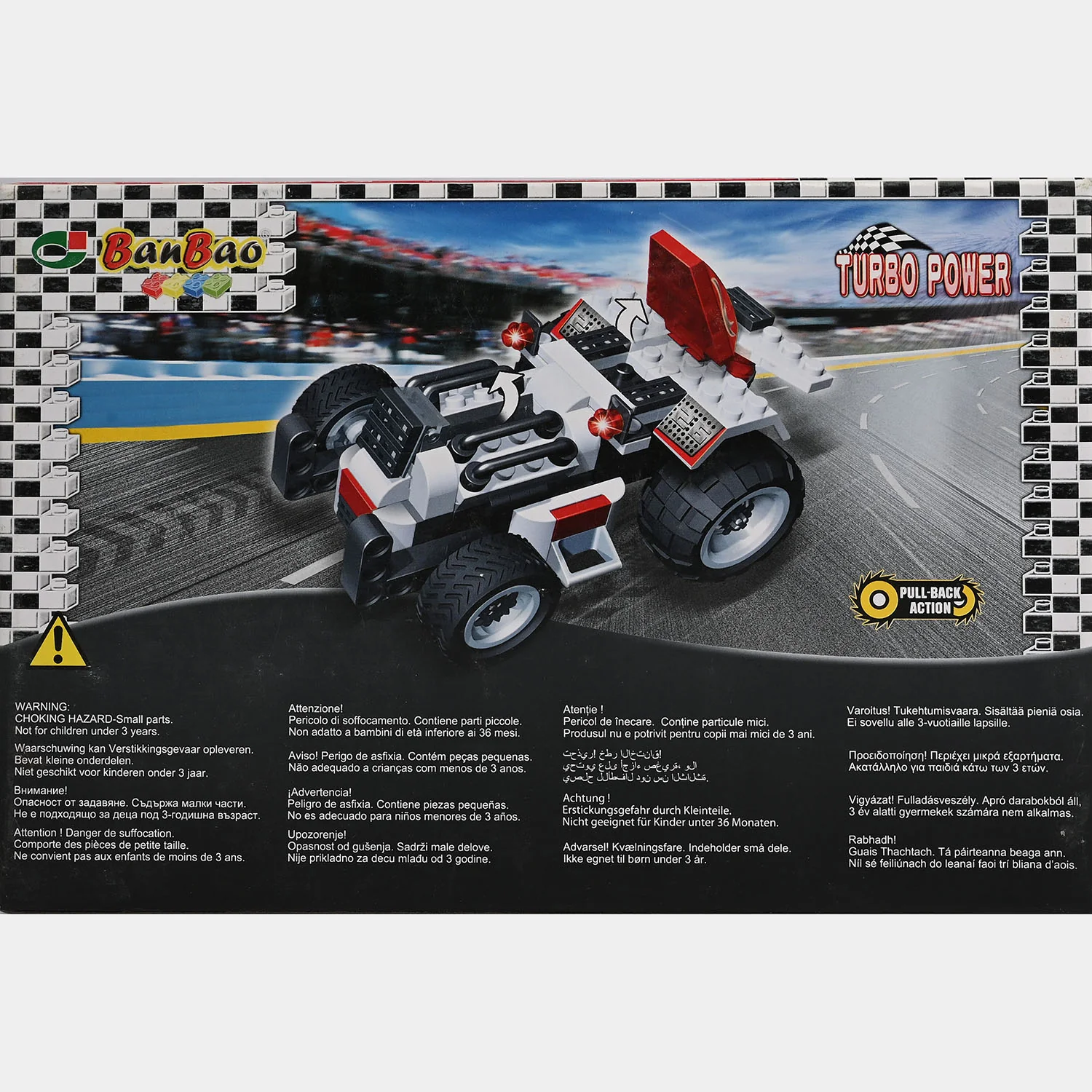DIY Racing Car Building Block Set - Image 4