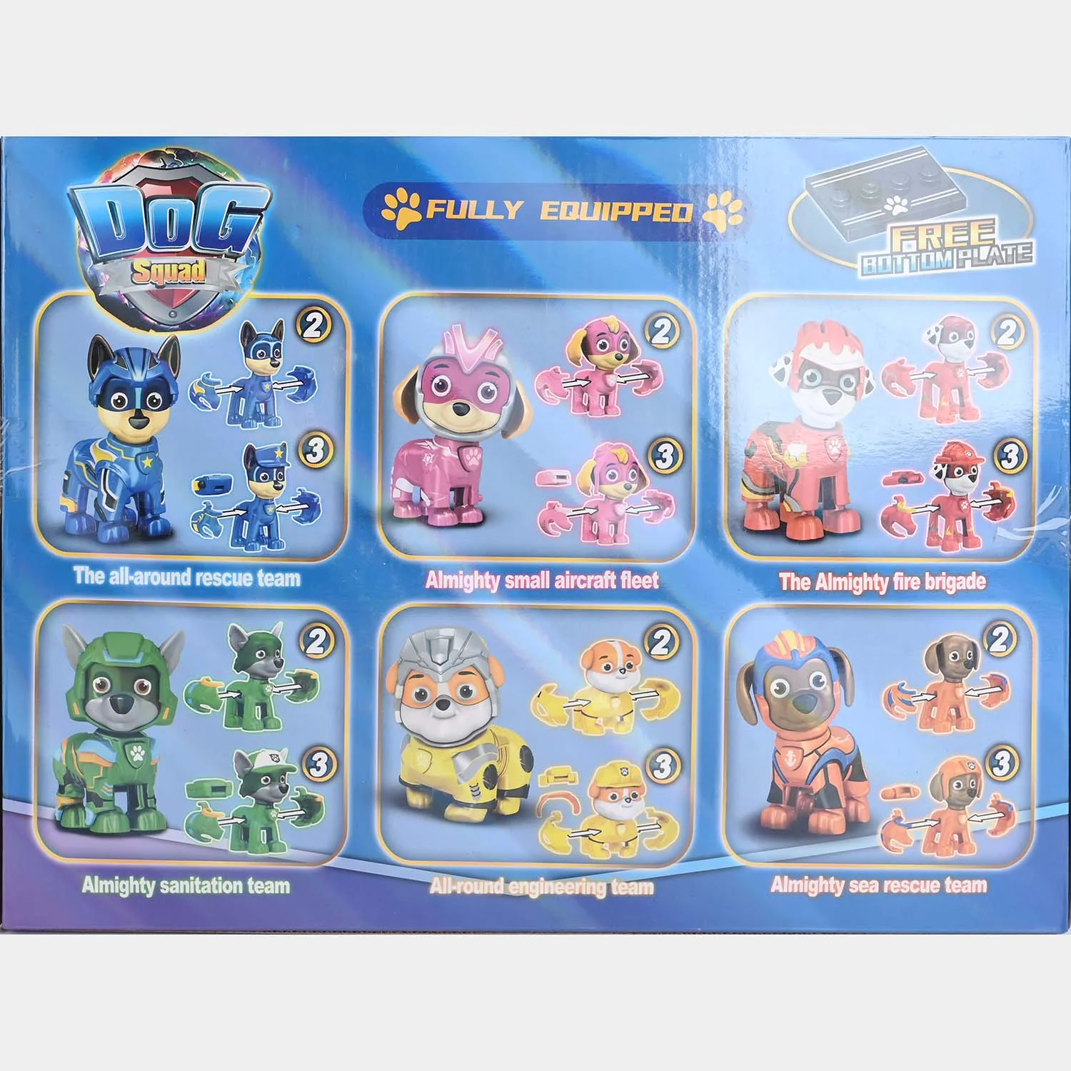 Character Building Blocks Set - Image 2
