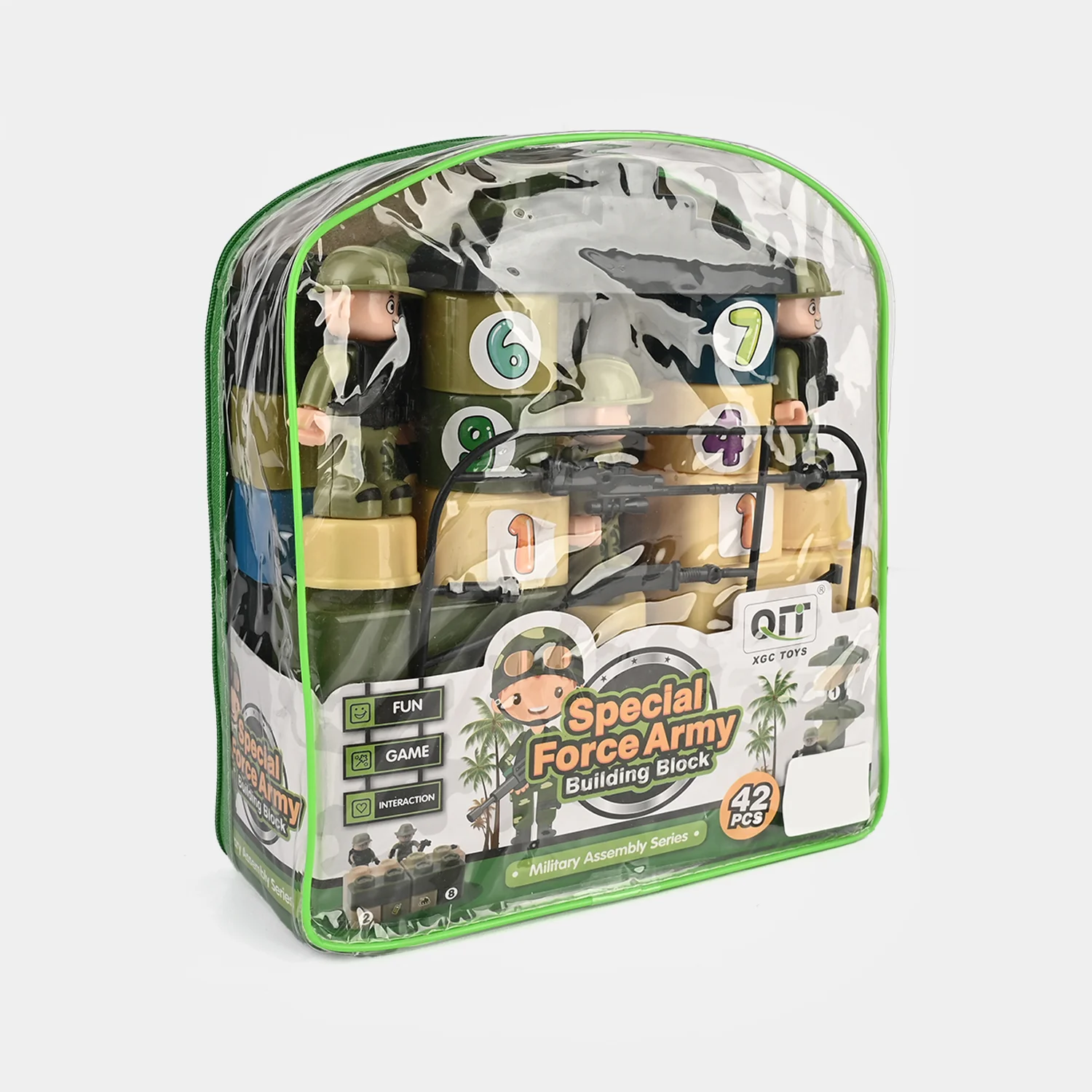Kids Building Blocks Set - 42 Pieces - Image 3