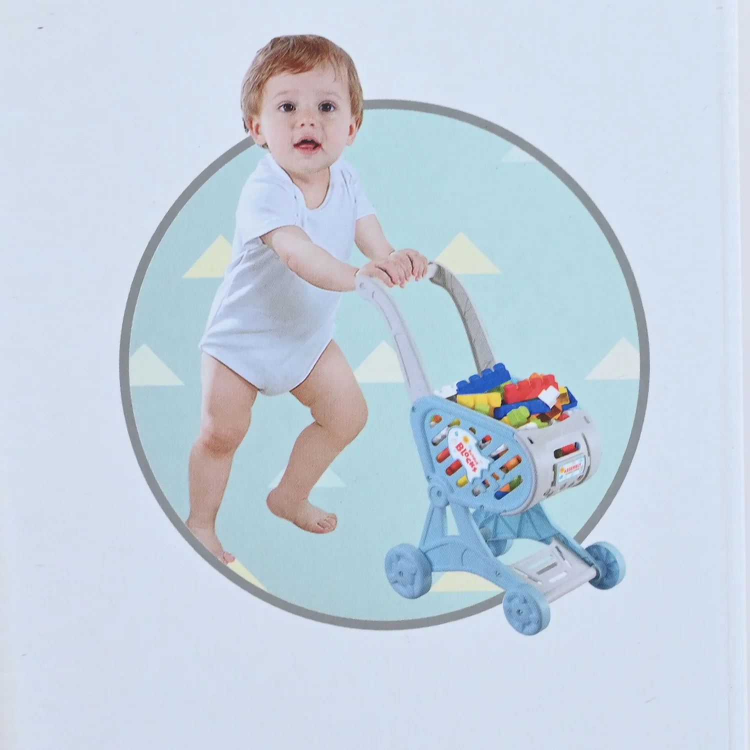 Building Blocks Push Cart – 60 Pieces - Image 2
