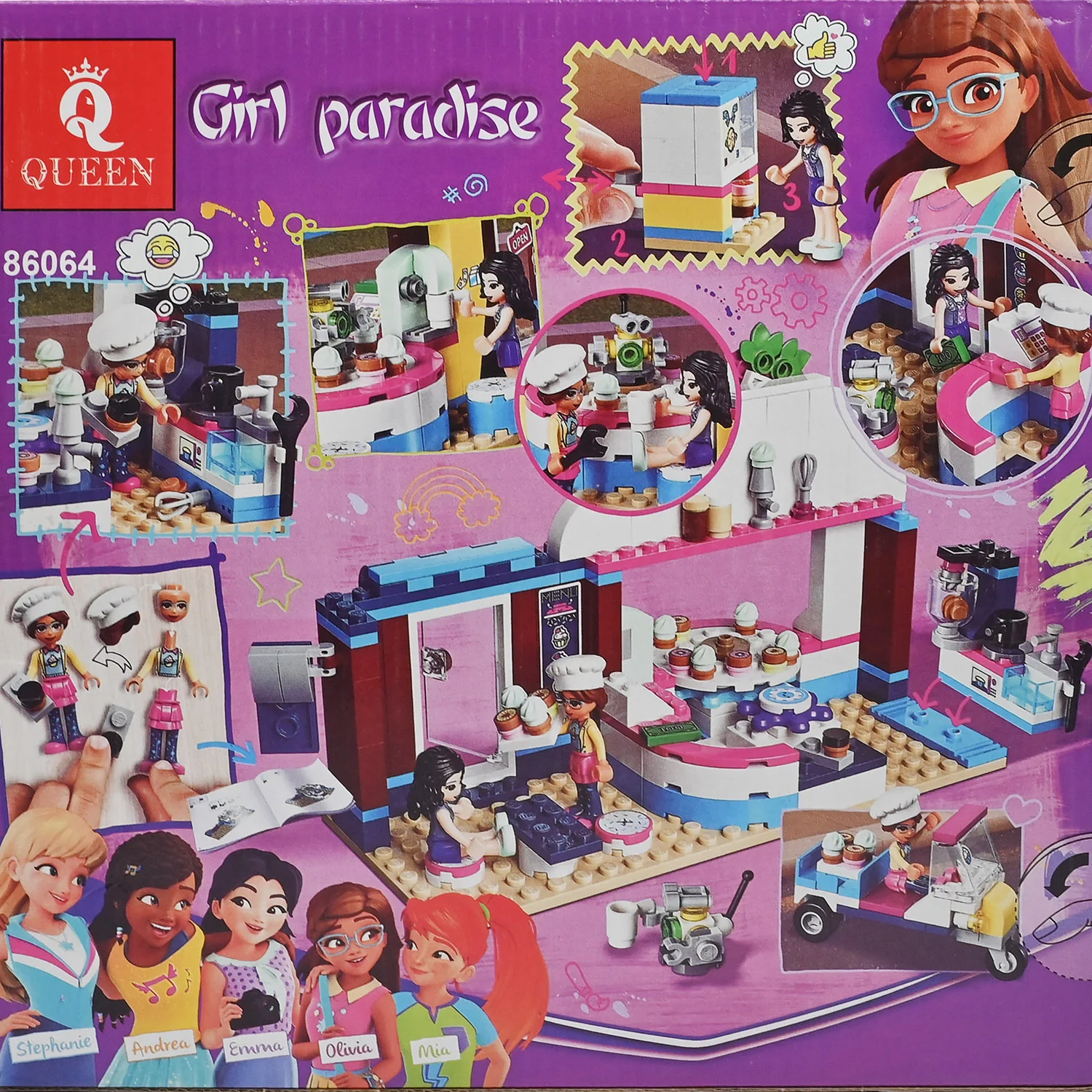 Creative Building Blocks Set | 369Pcs - Image 3