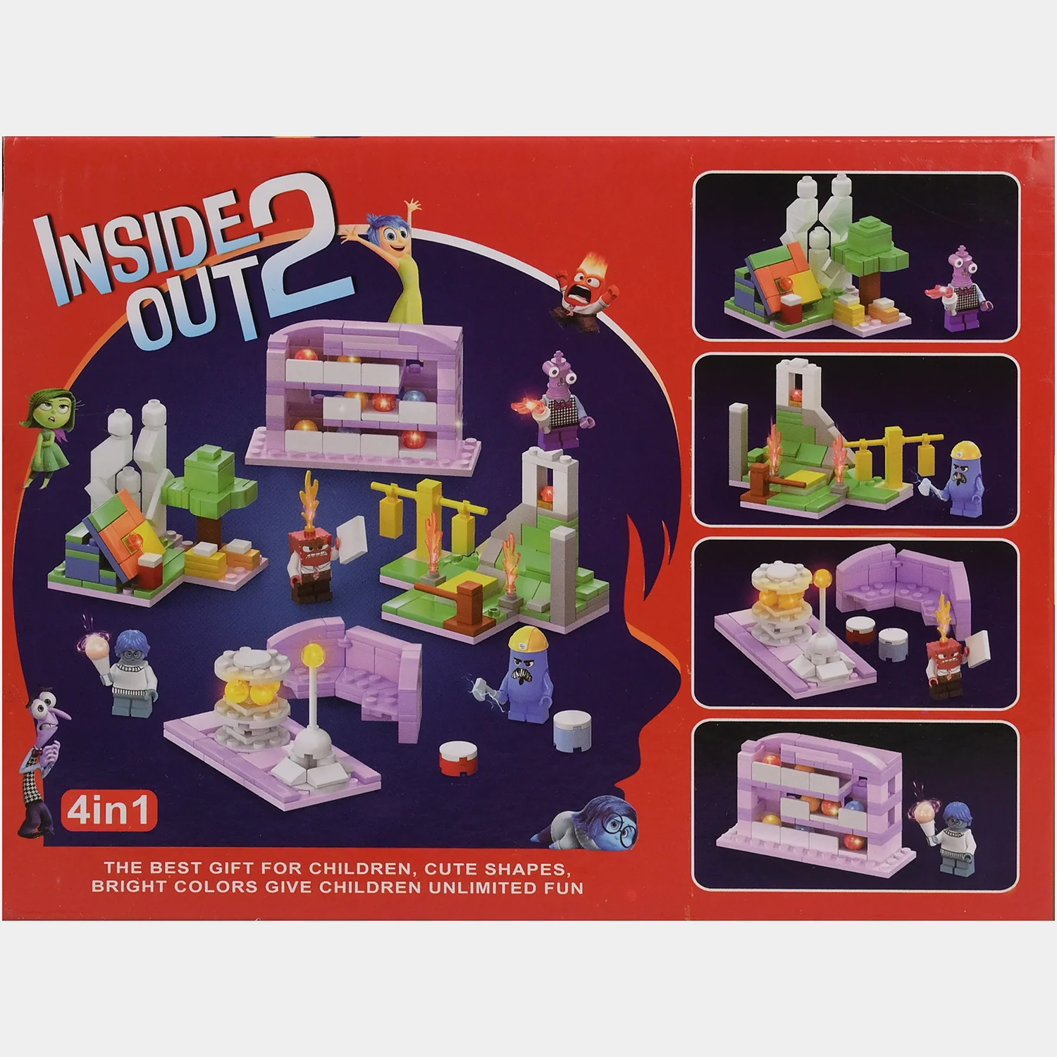 Character Mini Pack Blocks Set for Kids - Image 3