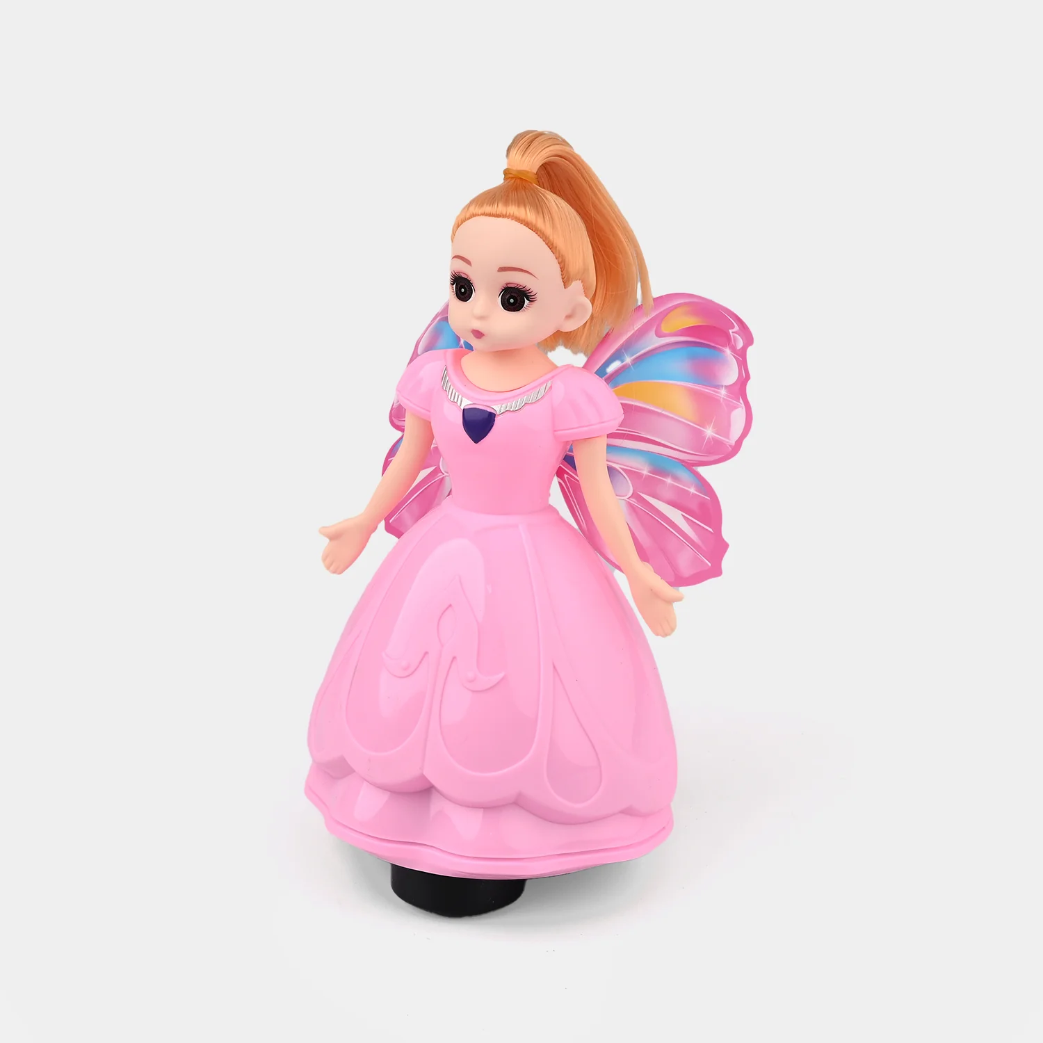 Rotating Doll Universal with Light & Music, Flapping Wings