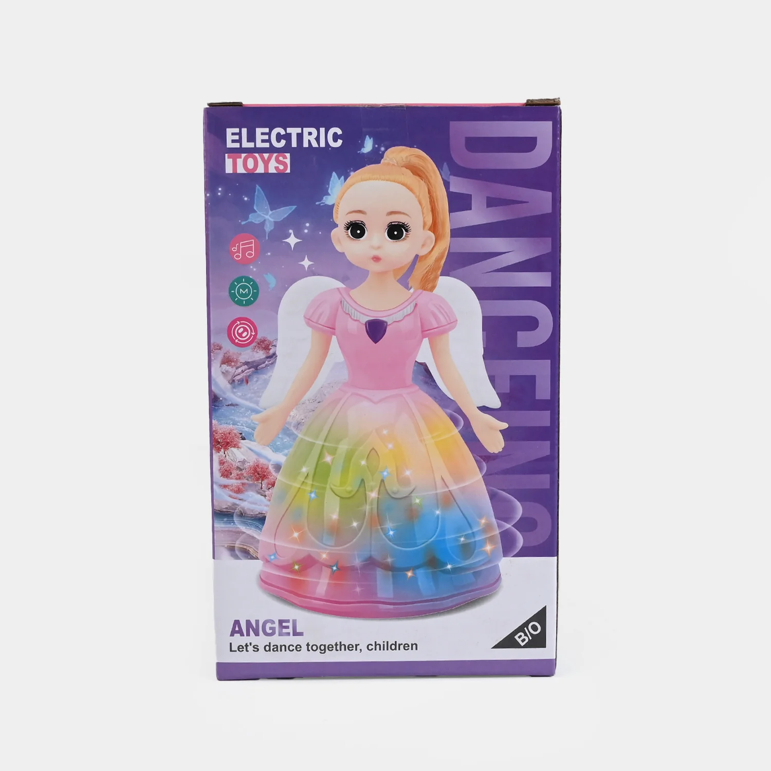 Rotating Doll Universal with Light & Music, Flapping Wings - Image 5