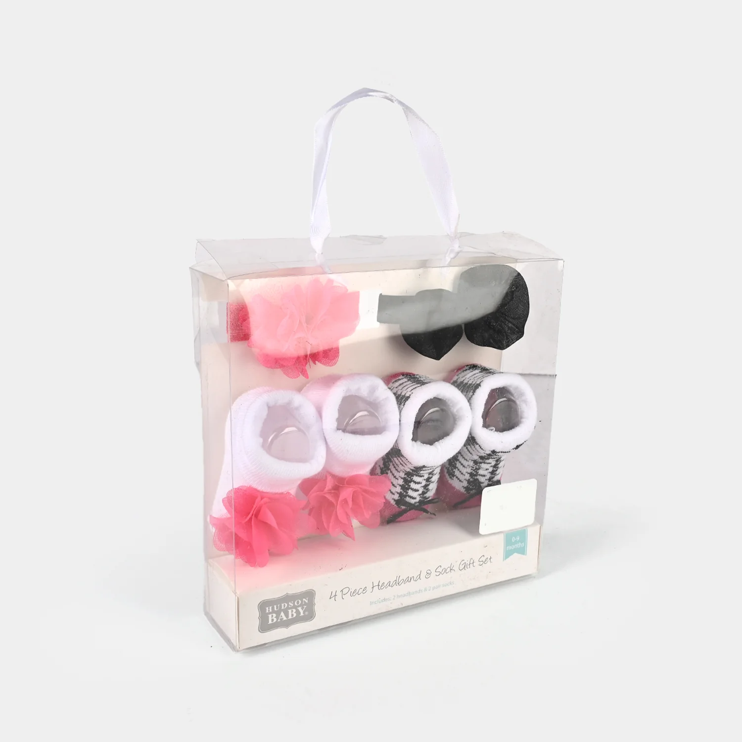 Baby 4-Piece Headband & Sock Gift Set - Image 2