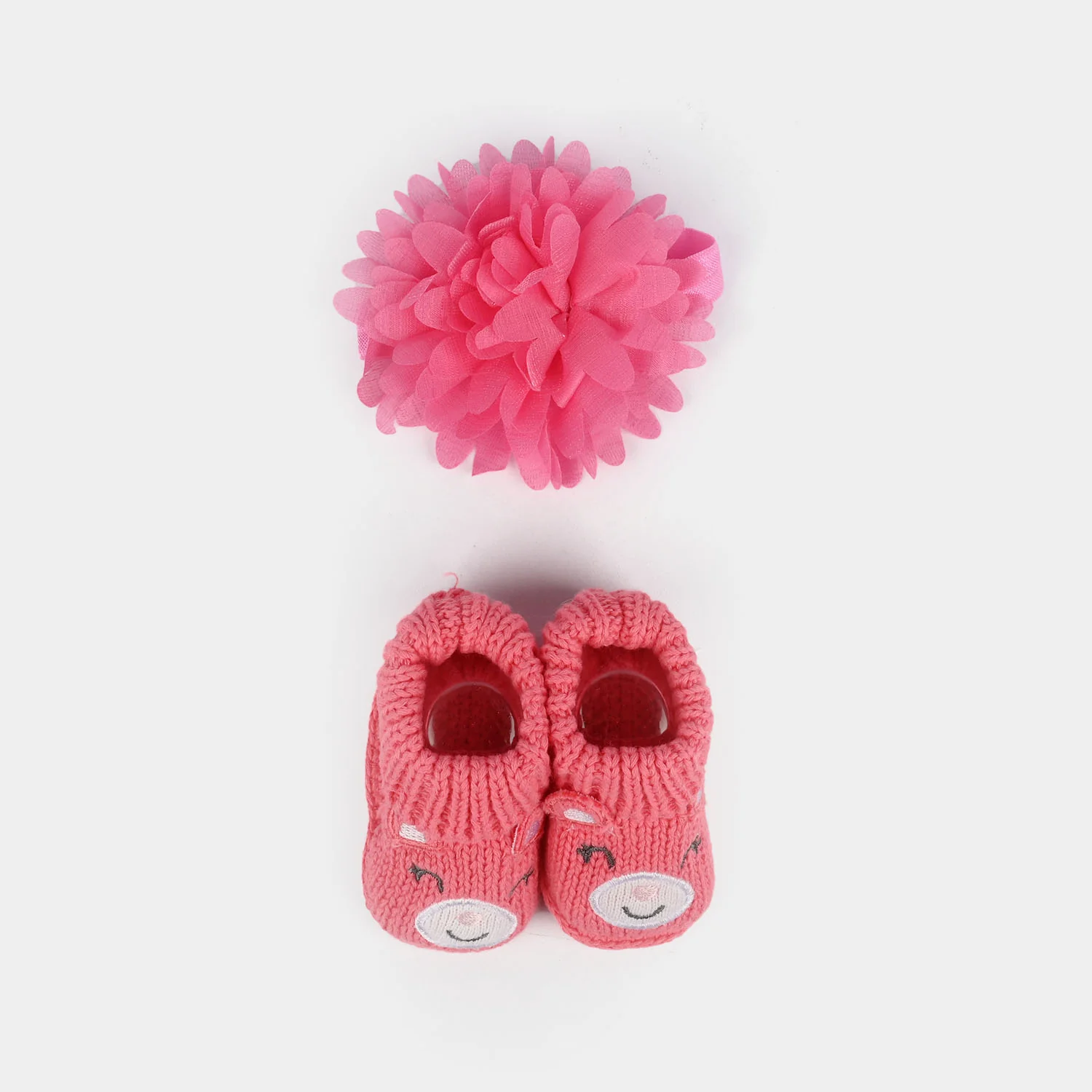 Baby Socks Booties with Headband | 3-12M - Image 2