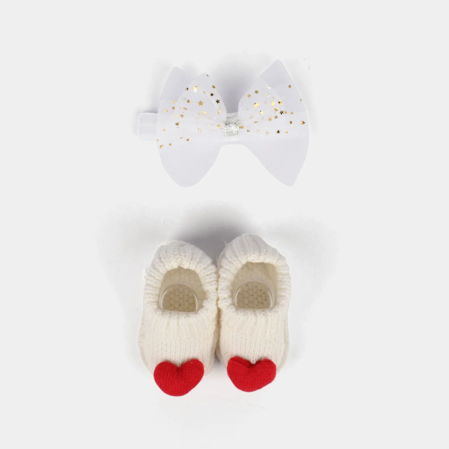 Baby Socks Booties with Headband | 3-12M - Image 2