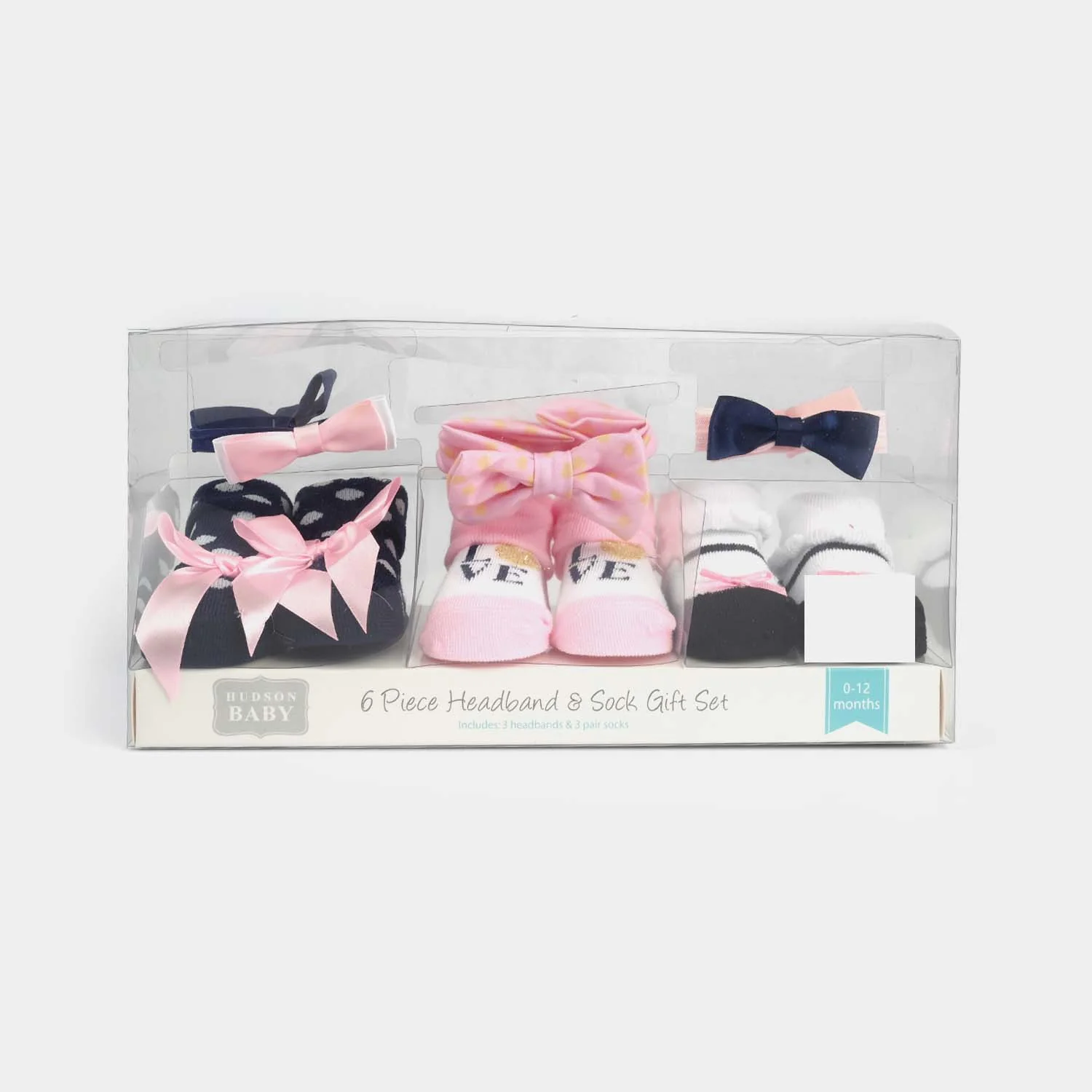 Baby Socks & Headband Pack of 3 Gift Set - Image 3