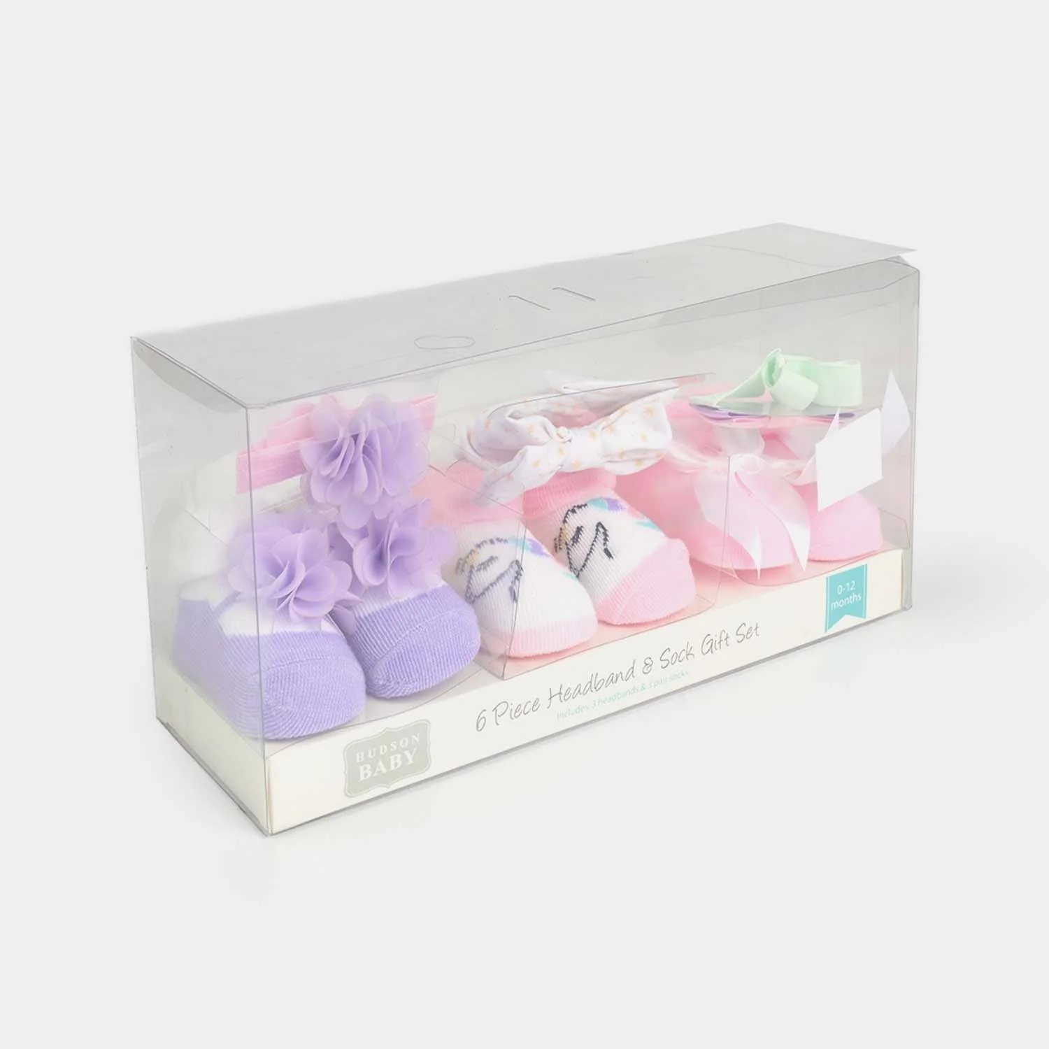 Baby Socks & Headband Pack of 3 Gift Set - Image 2