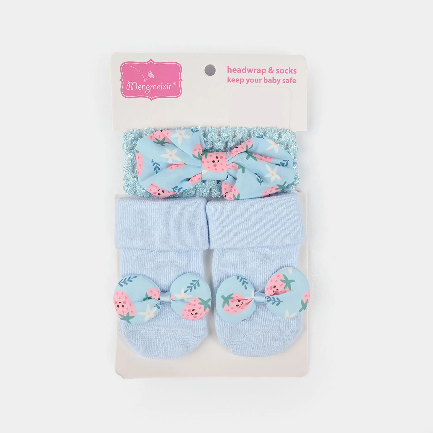 Baby Socks Booties with Headband | 3-12M - Image 3