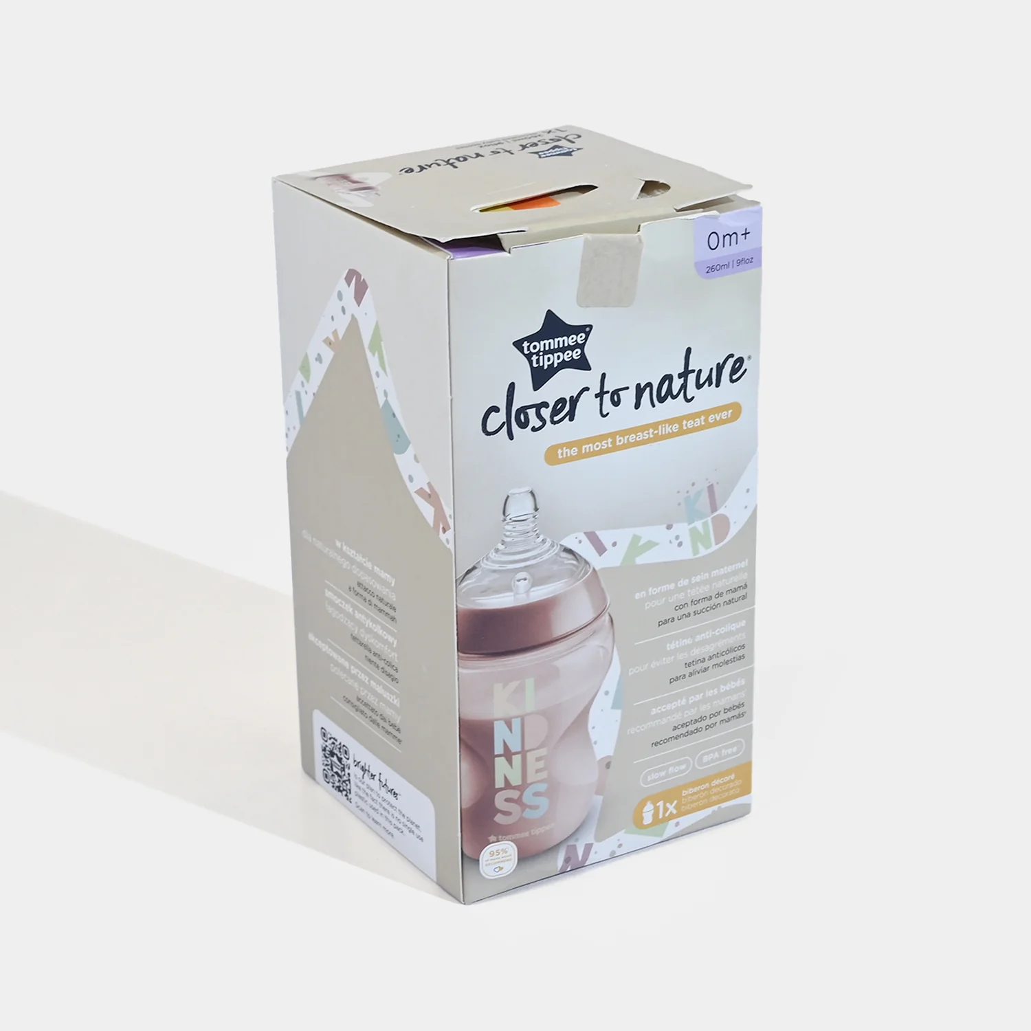 Tommee Tippee Bottle Deco PK1 Close To Nature 260ml 42250203 - Image 3