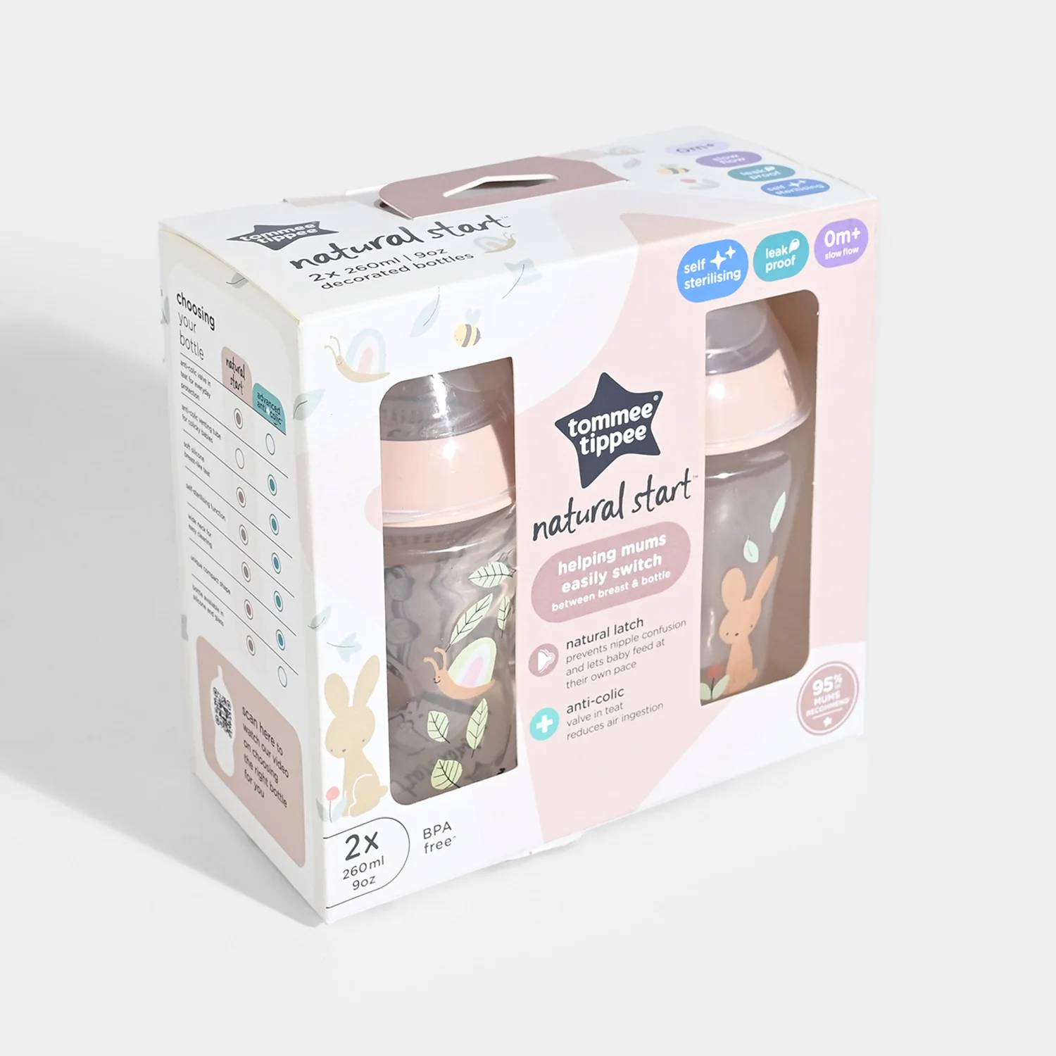 Natural Start Bottle Pack Of 2 260ML - Image 3