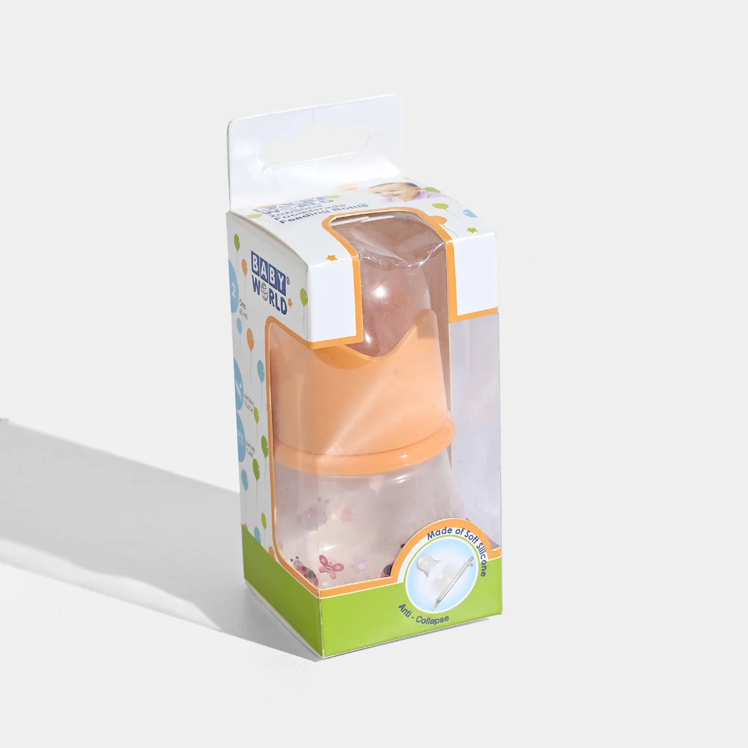 Feeding Bottle With Silicone Nipple 2Oz - Image 3