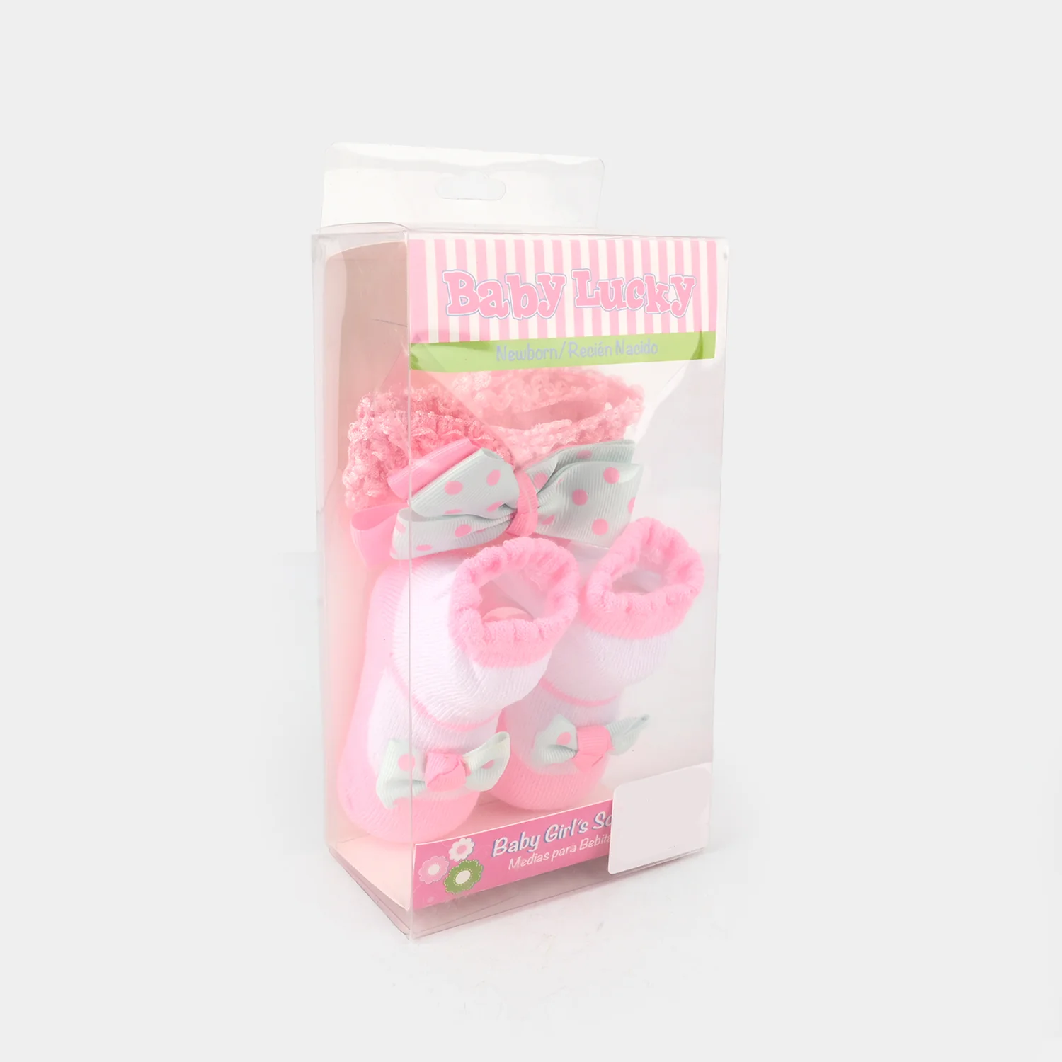 Baby Socks Booties with Headband | 3-12M - Image 3