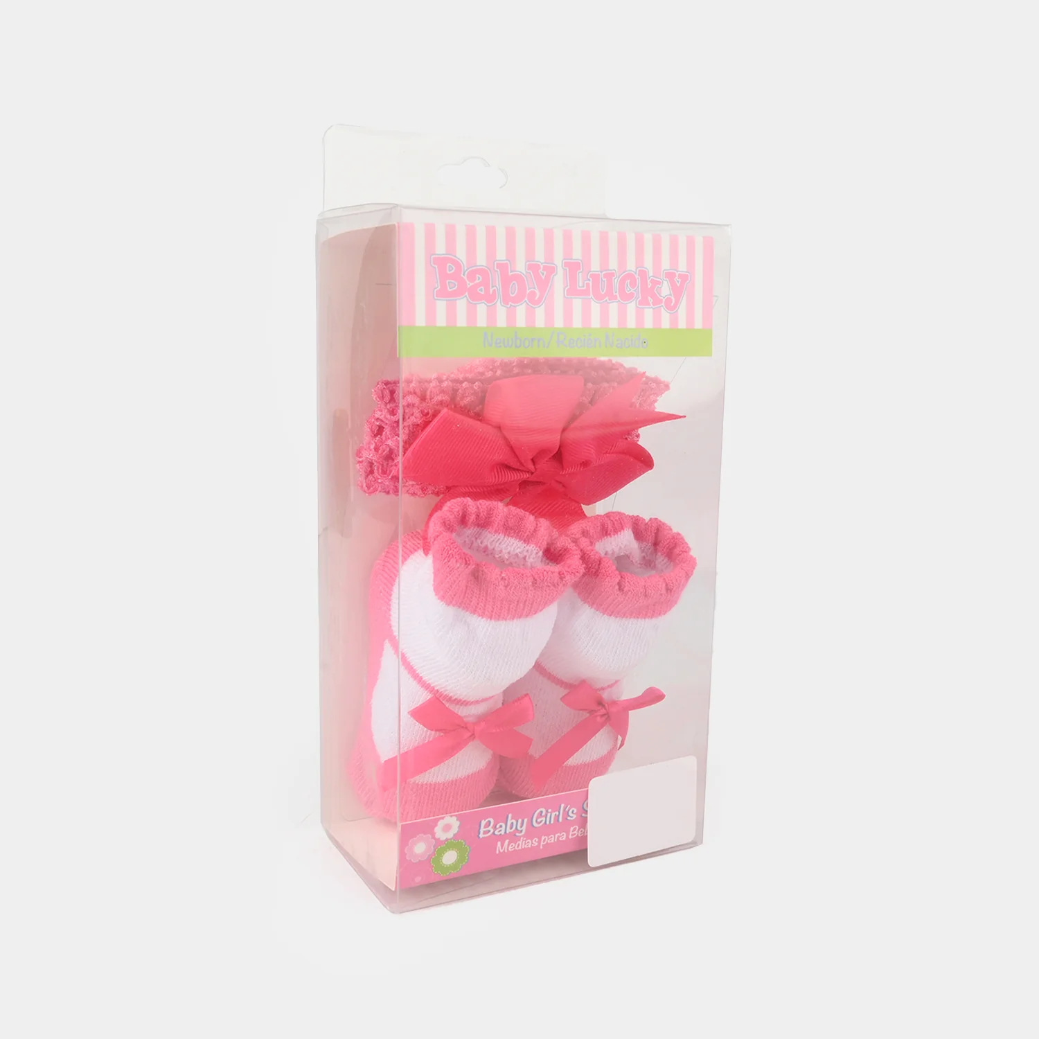 Baby Socks Booties with Headband | 3-12M - Image 3