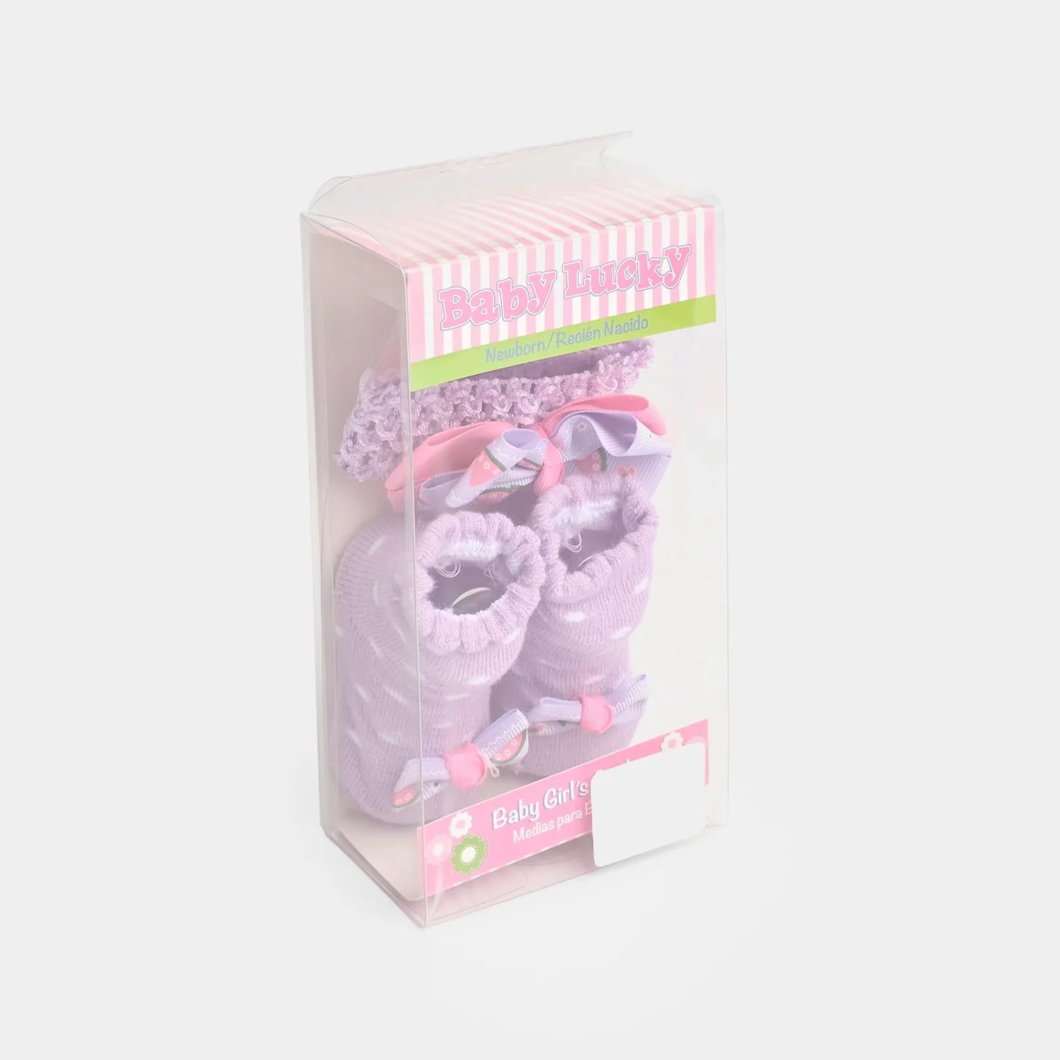 Baby Socks Booties with Headband | 3-12M - Image 3