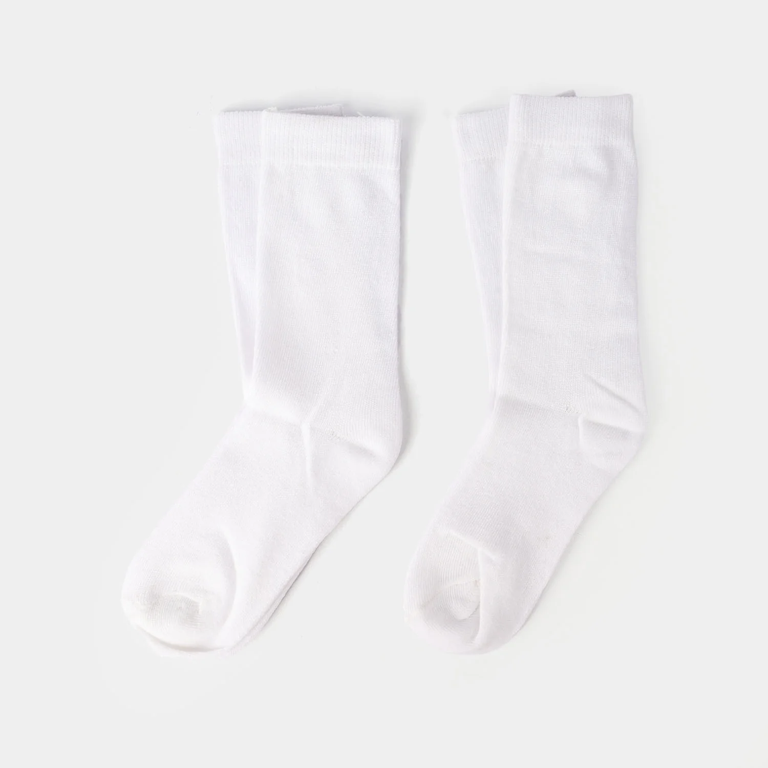 Boys Basic Pack of 2 Socks - White
