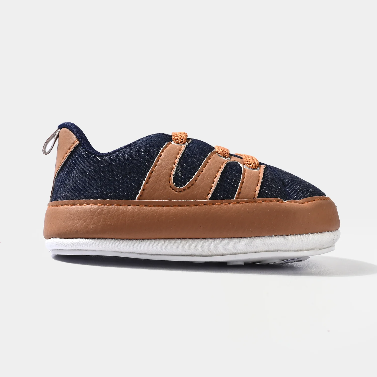 Infant Boys Shoes 222-25-Brown/Blue - Image 3