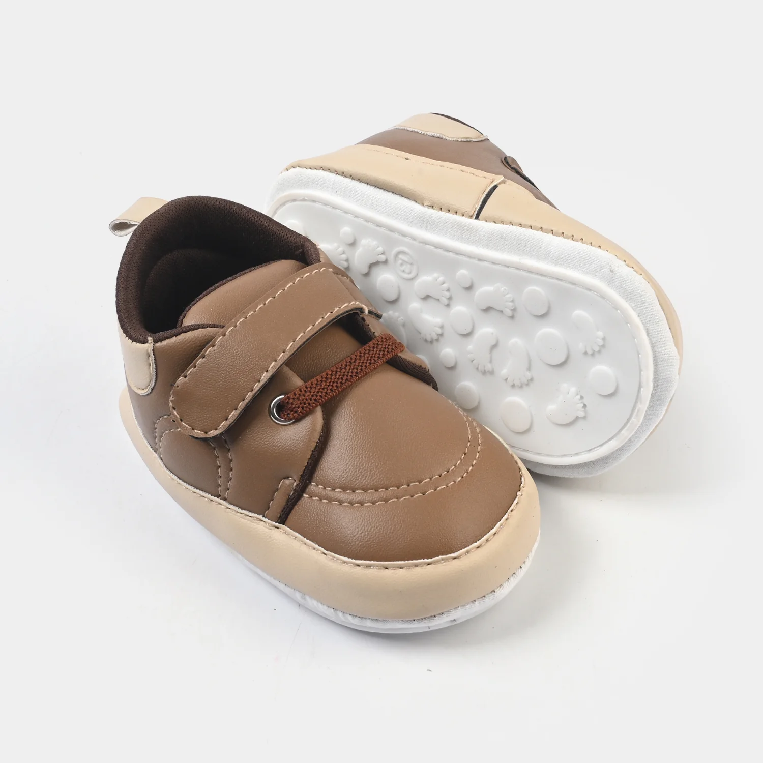 Boys Shoes 222-32-COFFEE - Image 2
