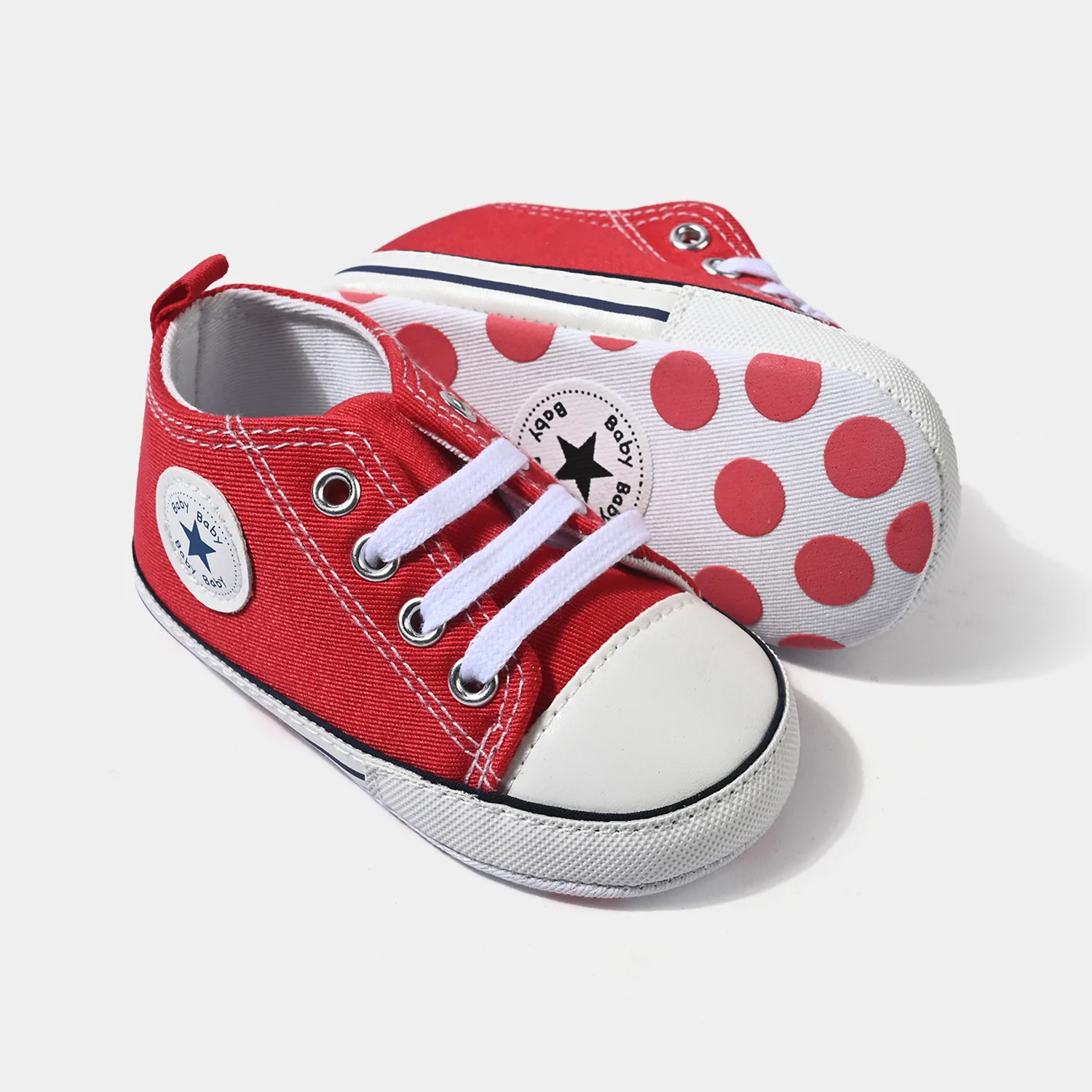 Boys Shoes 475-Red - Image 2