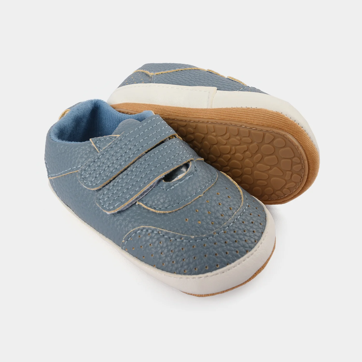 Boys Shoes D76-Blue - Image 2