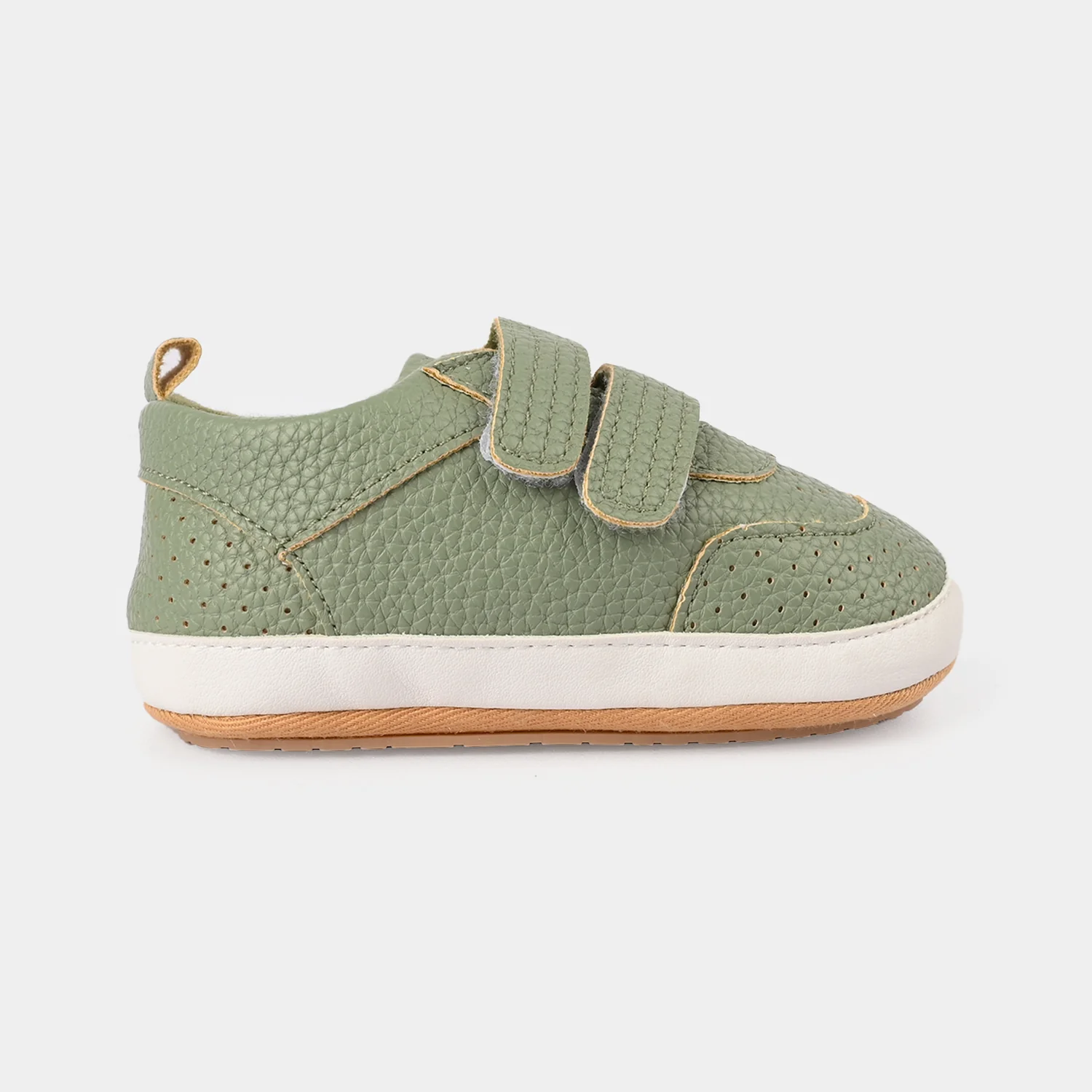 Boys Shoes D76-Green - Image 3