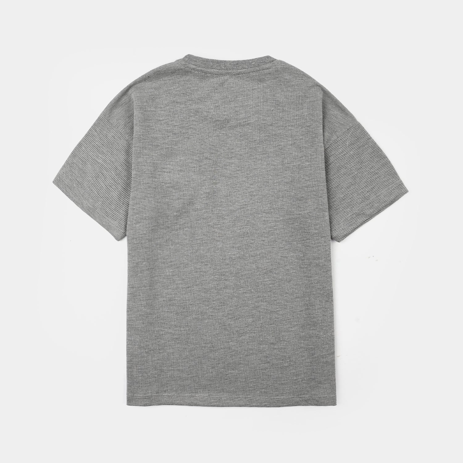Boys Yarn Dyed  T-Shirt Lightning Mcqueen - Grey - Image 4