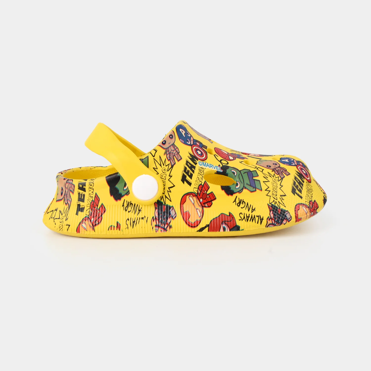 Boys Clogs 3501E - YELLOW - Image 4