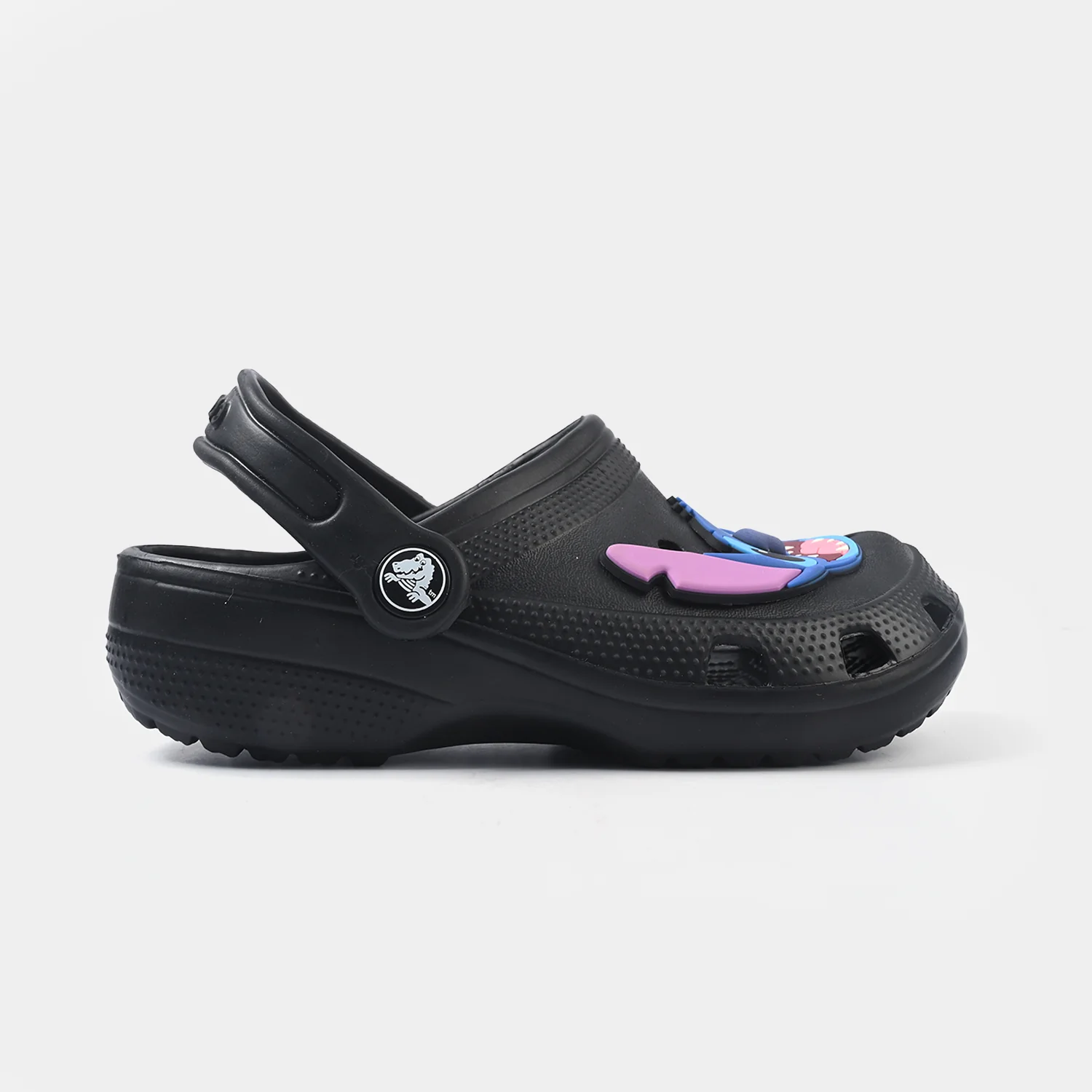 Boys Clogs 5828-12-BLACK - Image 3