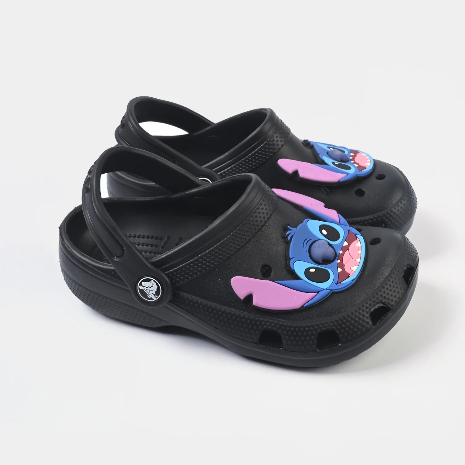 Boys Clogs 5828-12-BLACK - Image 4