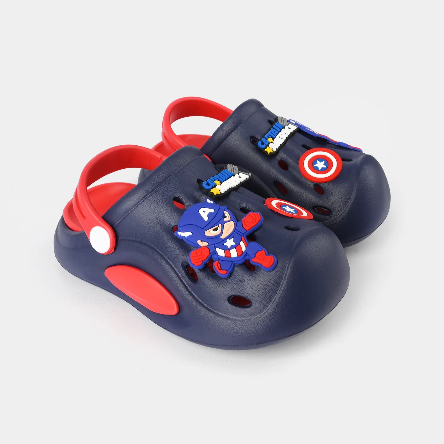 Boys Clogs B01233  NAVY - Image 3