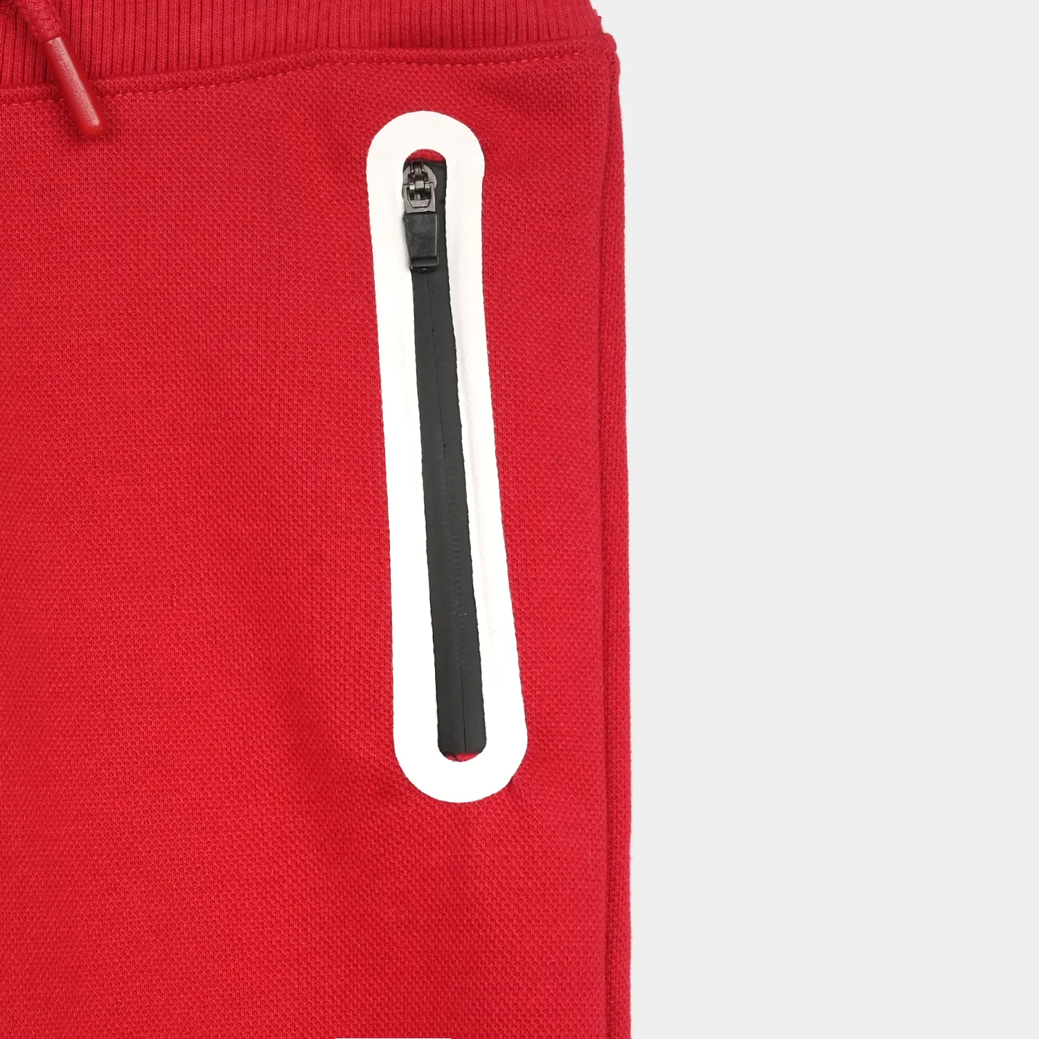 Boys Cotton Interlock Pajama - Red - Image 2